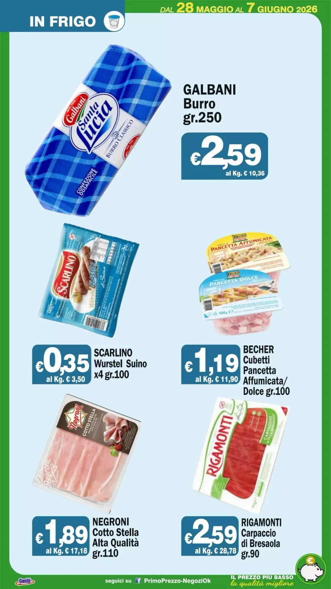 Volantino promozionale Primo Prezzo  valide dal 28/05/2026 - Pagina 43.