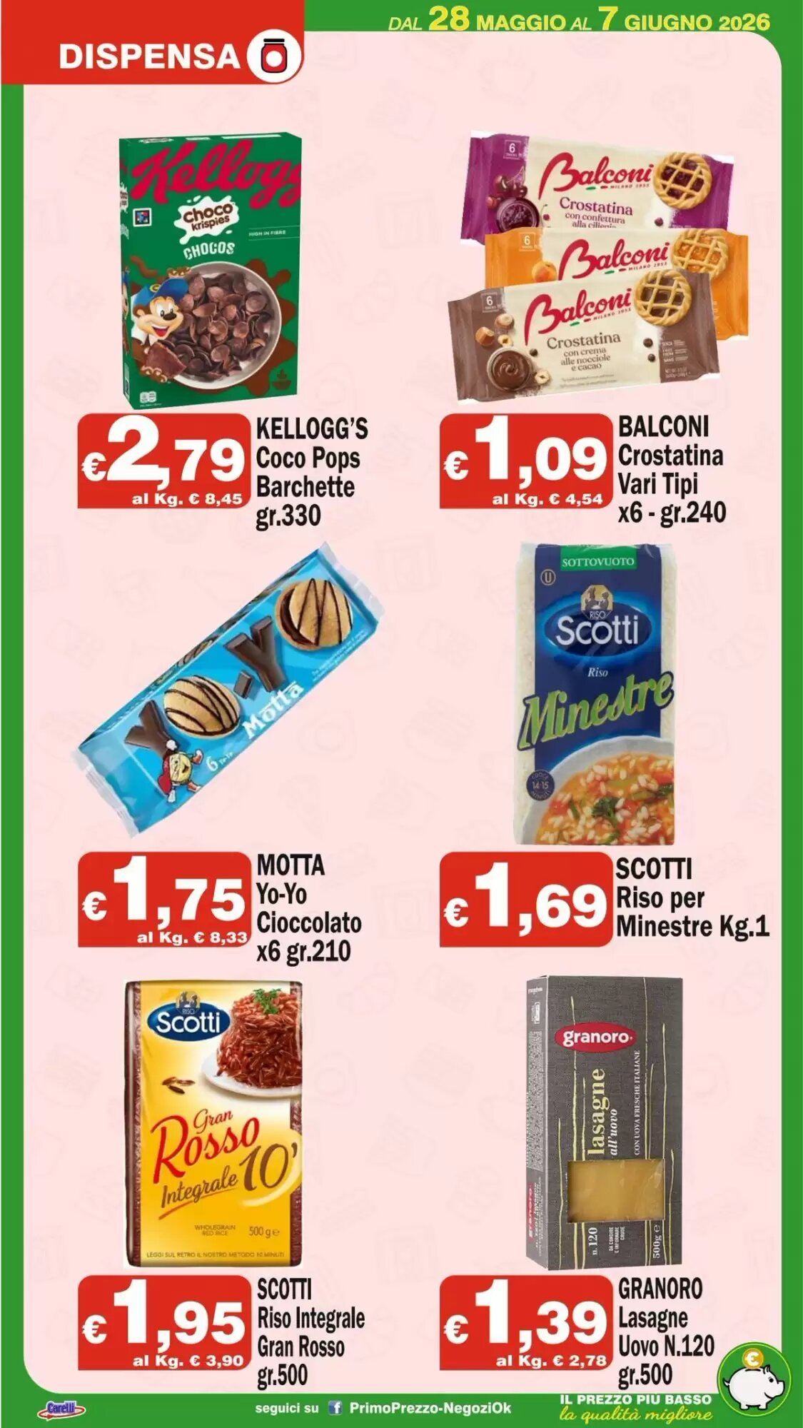 Volantino promozionale Primo Prezzo  valide dal 28/05/2026 - Pagina 5.