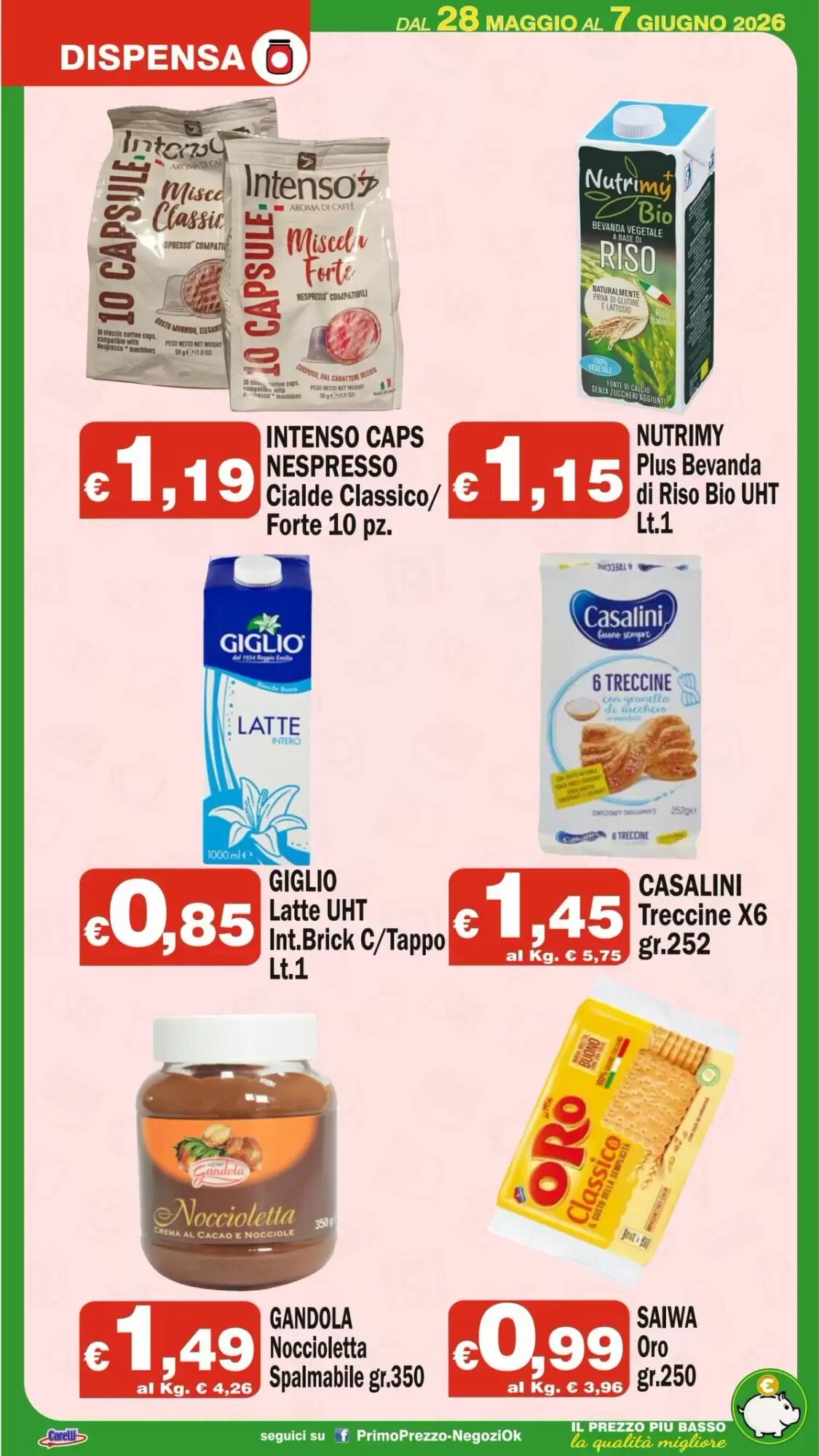 Volantino promozionale Primo Prezzo  valide dal 28/05/2026 - Pagina 6.