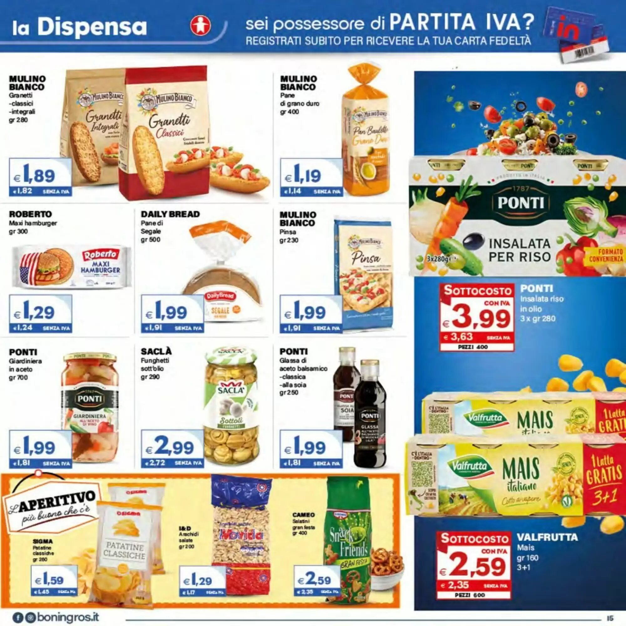 Volantino promozionale Boningros Cash and Carry  valide dal 28/05/2026 - Pagina 15.