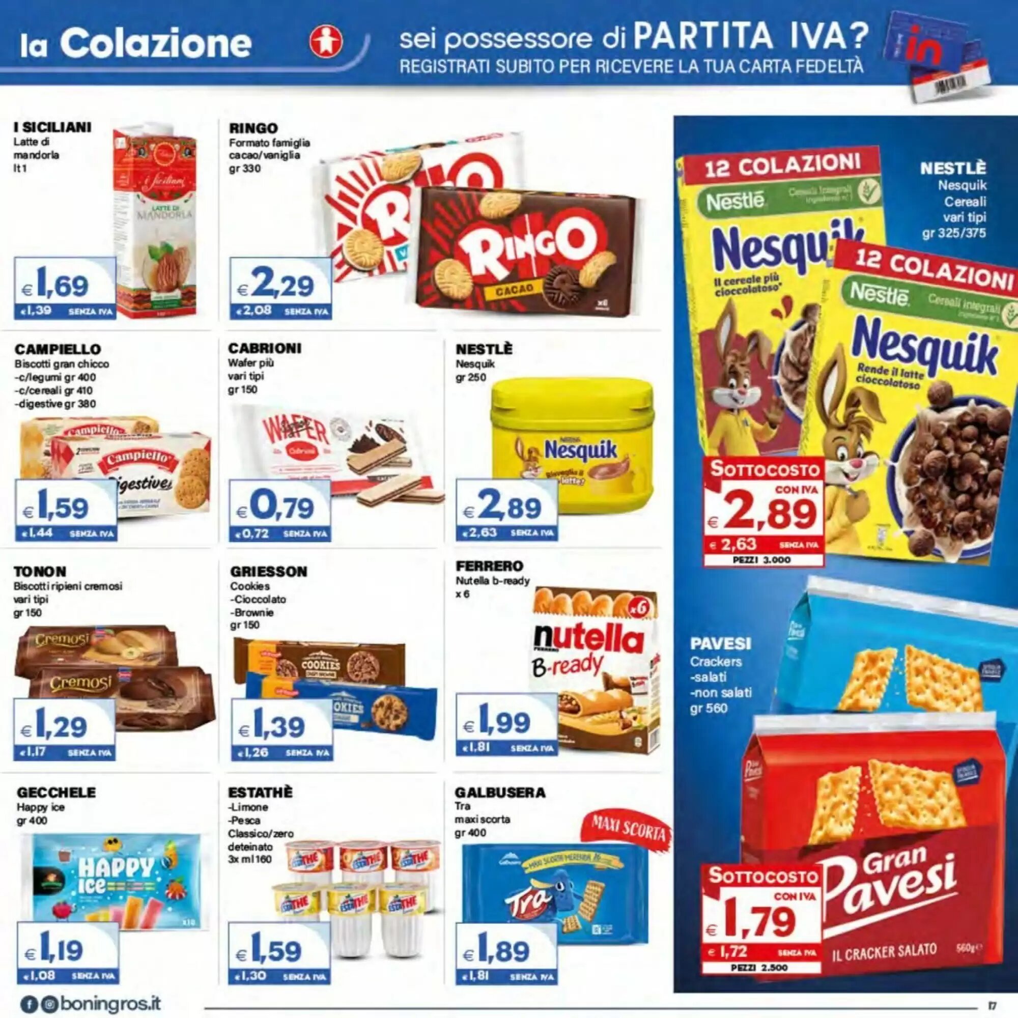 Volantino promozionale Boningros Cash and Carry  valide dal 28/05/2026 - Pagina 17.