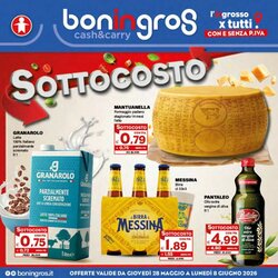 Volantino promozionale Boningros Cash and Carry valide dal 28/05/2026