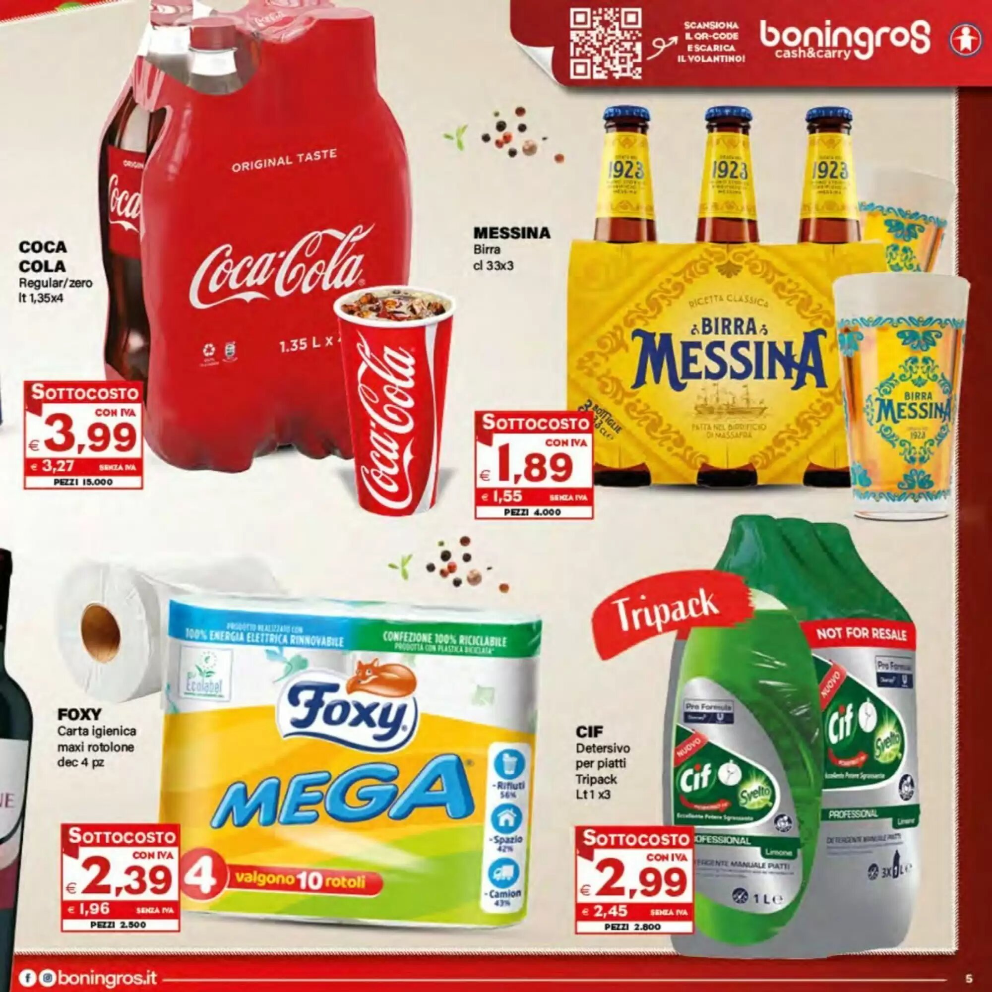 Volantino promozionale Boningros Cash and Carry  valide dal 28/05/2026 - Pagina 5.