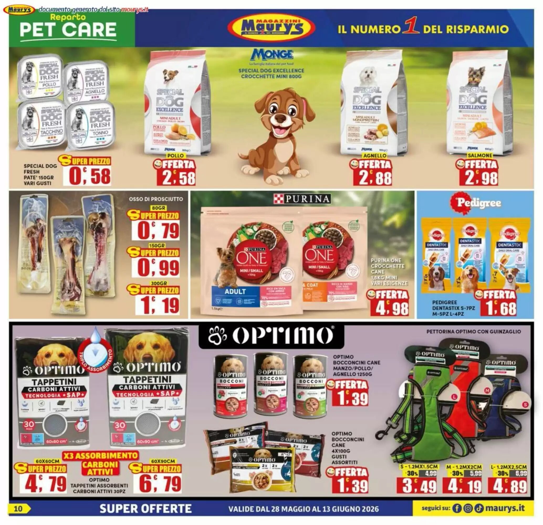 Volantino promozionale Maury's  valide dal 28/05/2026 - Pagina 10.