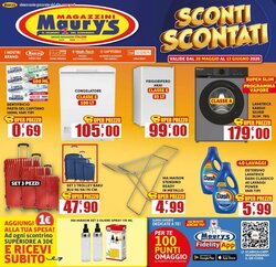 Volantino promozionale Maury's valide dal 28/05/2026