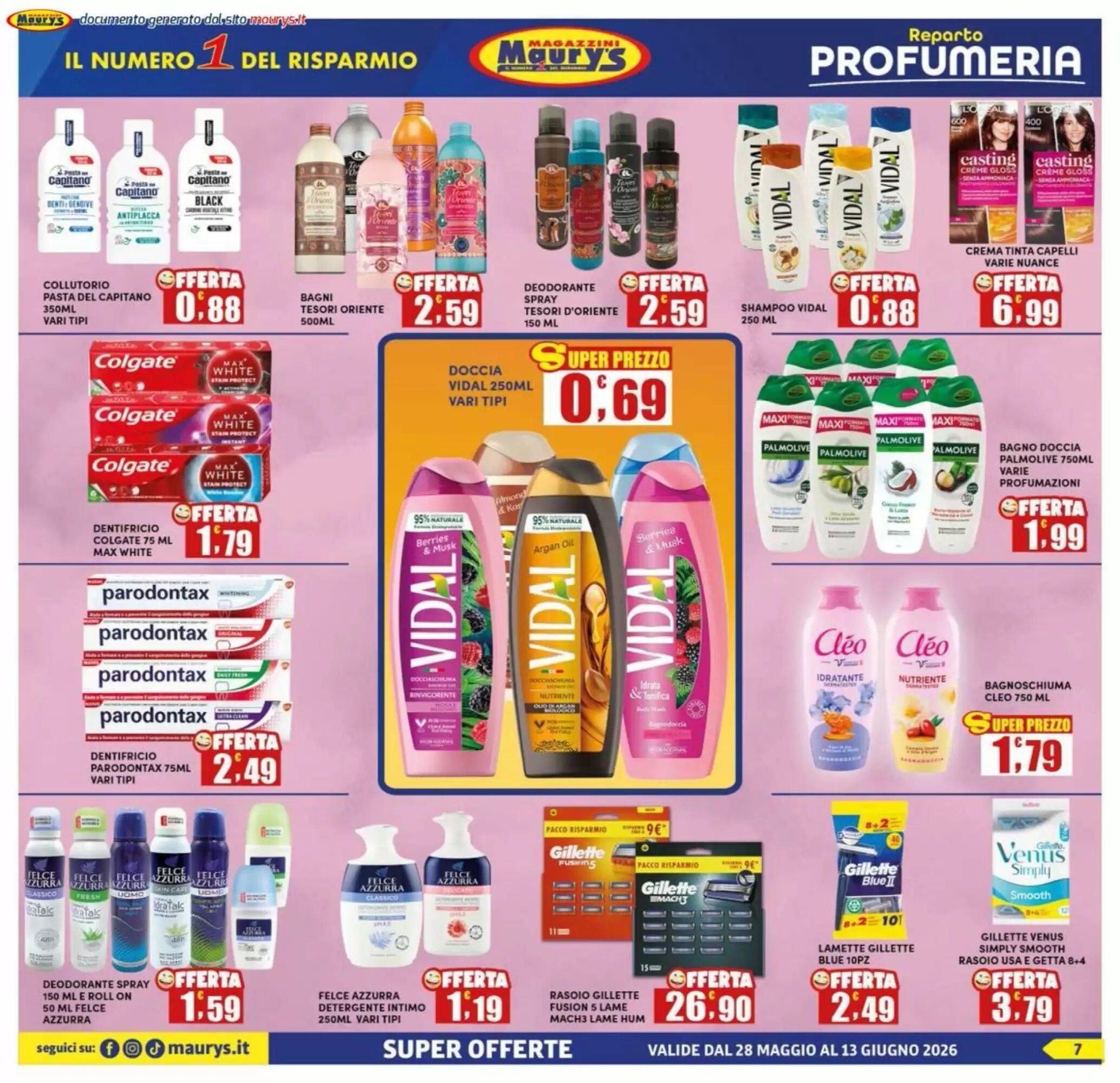Volantino promozionale Maury's  valide dal 28/05/2026 - Pagina 7.