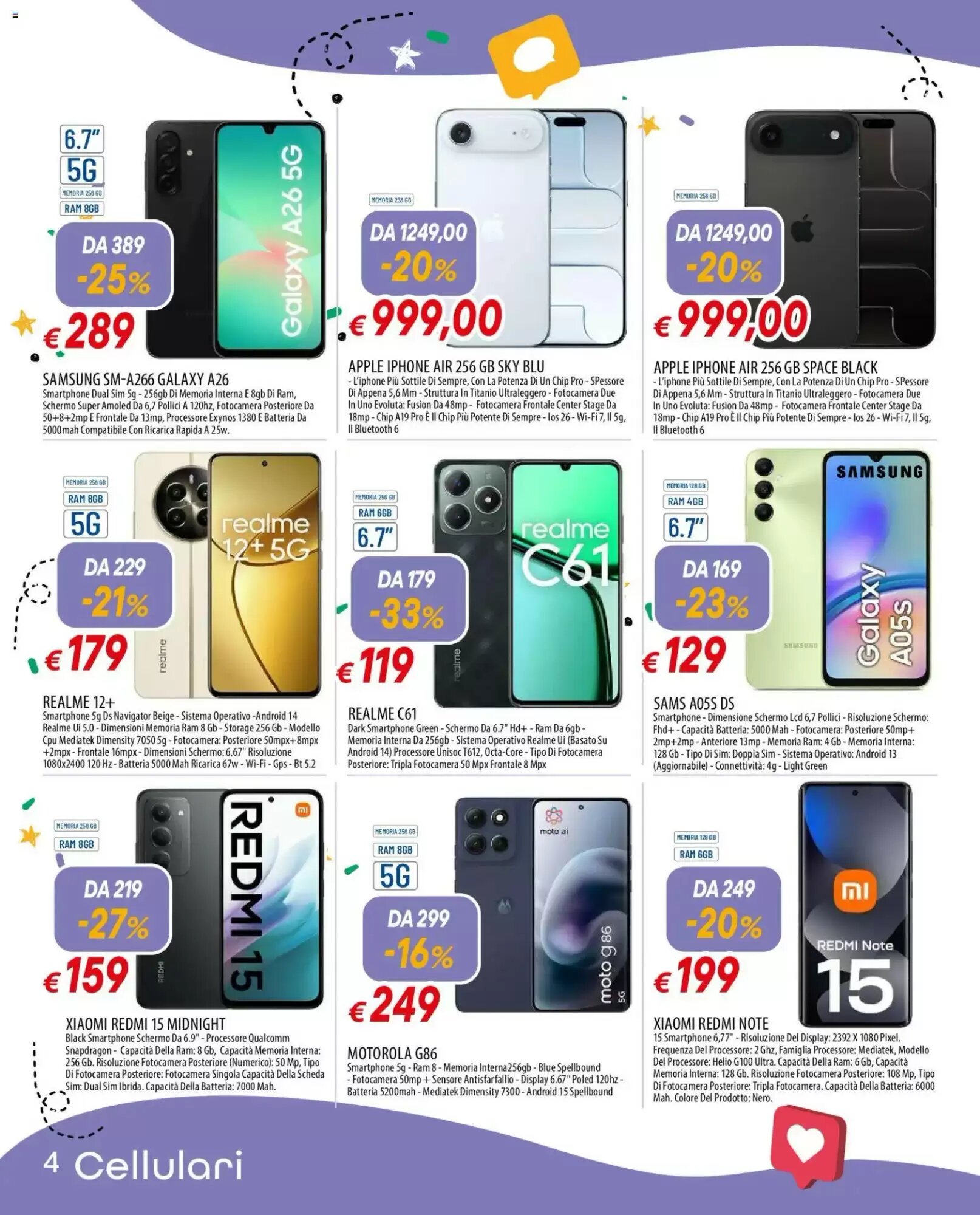 Volantino promozionale IperFamila  valide dal 28/05/2026 - Pagina 4.