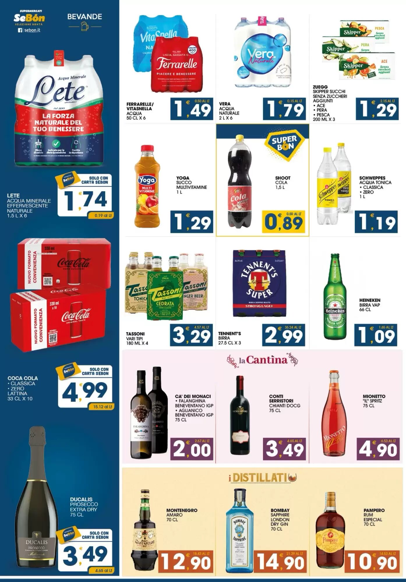 Volantino promozionale SeBón Supermercati  valide dal 28/05/2026 - Pagina 10.