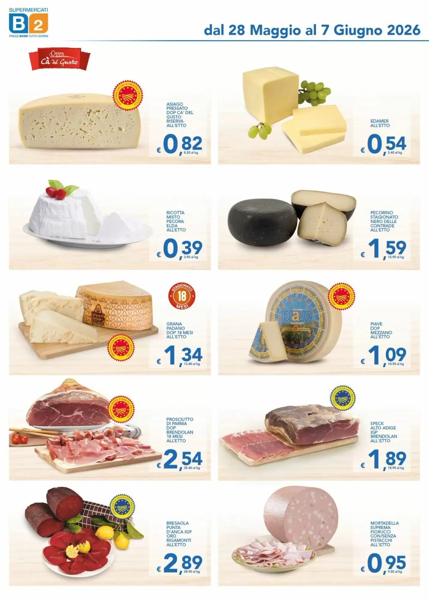Volantino promozionale Supermercati B2  valide dal 28/05/2026 - Pagina 2.