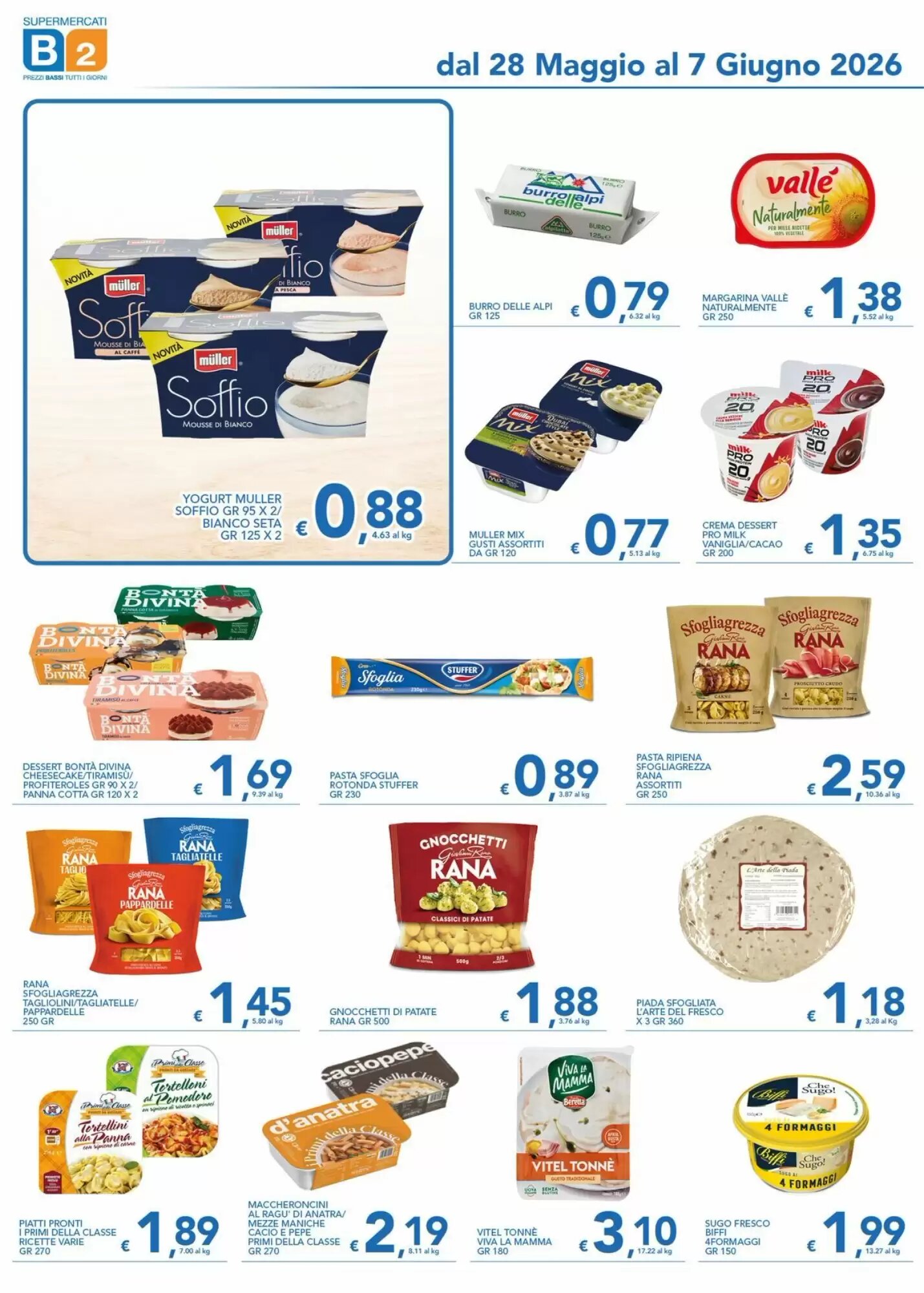 Volantino promozionale Supermercati B2  valide dal 28/05/2026 - Pagina 3.