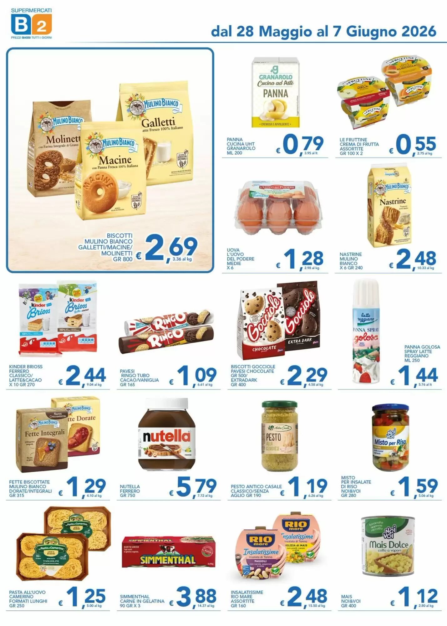 Volantino promozionale Supermercati B2  valide dal 28/05/2026 - Pagina 5.