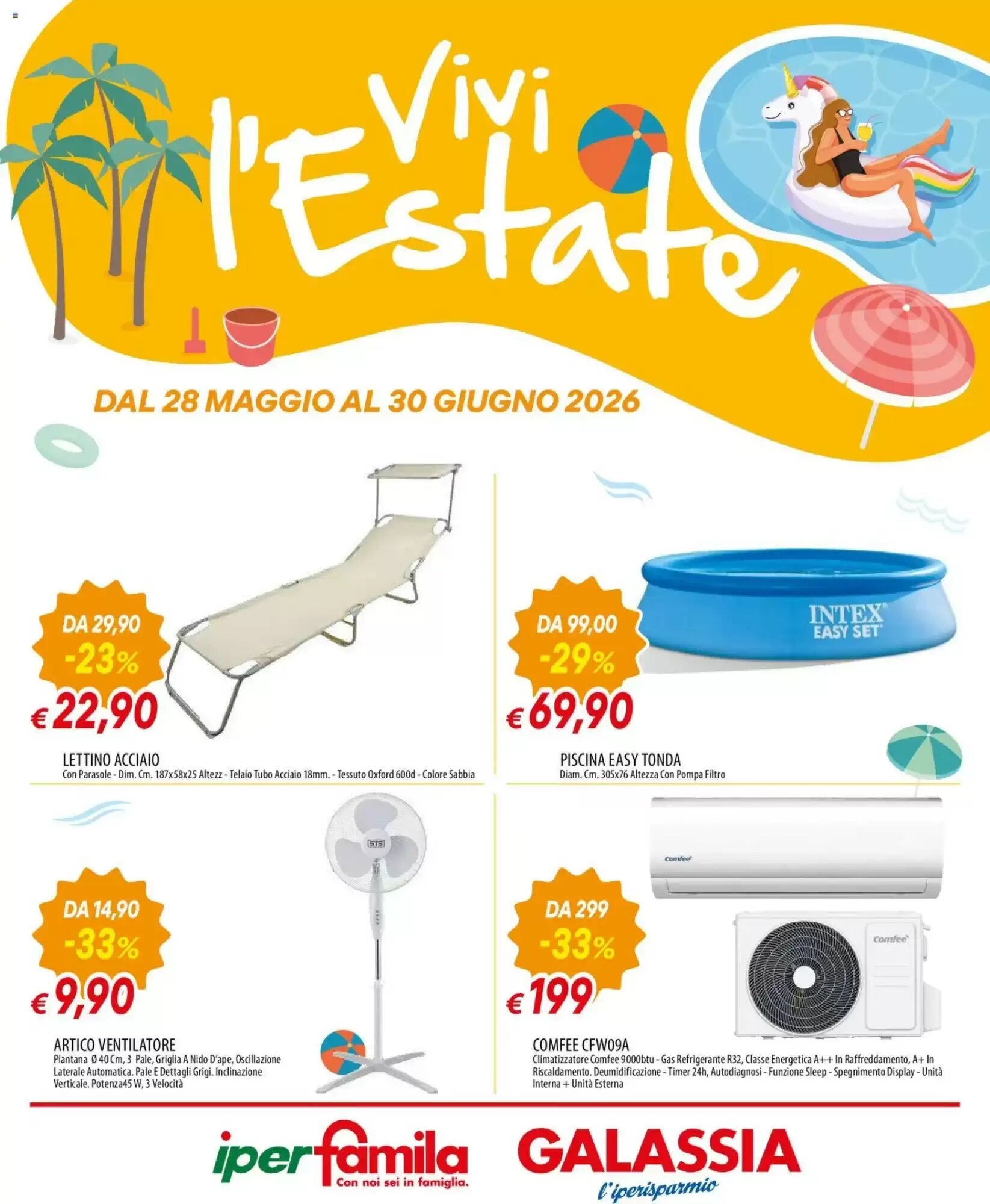Volantino promozionale IperFamila  valide dal 28/05/2026 - Pagina 1.