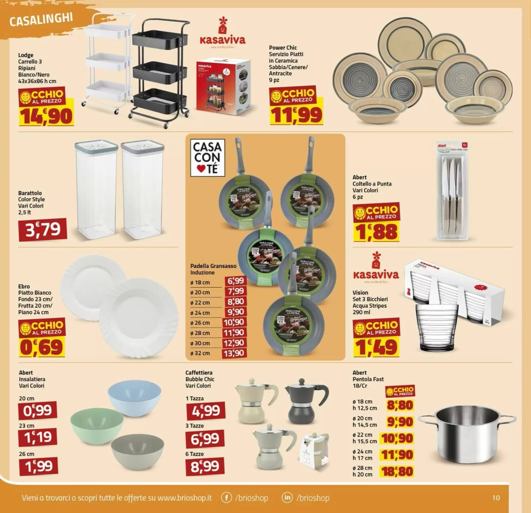 Volantino promozionale Supermercati Briò  valide dal 28/05/2026 - Pagina 10.