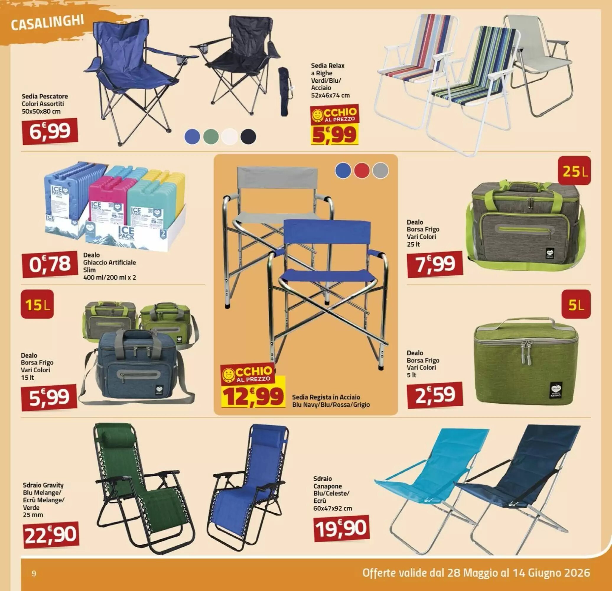 Volantino promozionale Supermercati Briò  valide dal 28/05/2026 - Pagina 9.