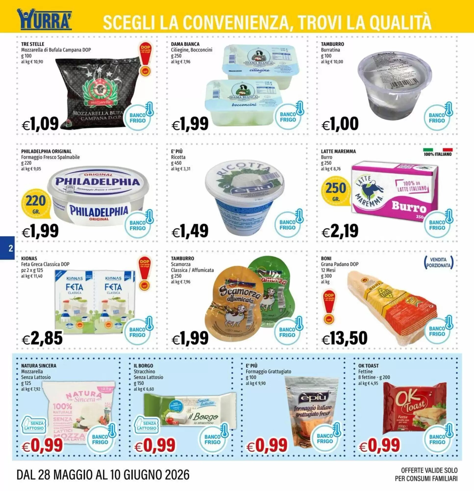 Volantino promozionale Hurrà  valide dal 28/05/2026 - Pagina 2.