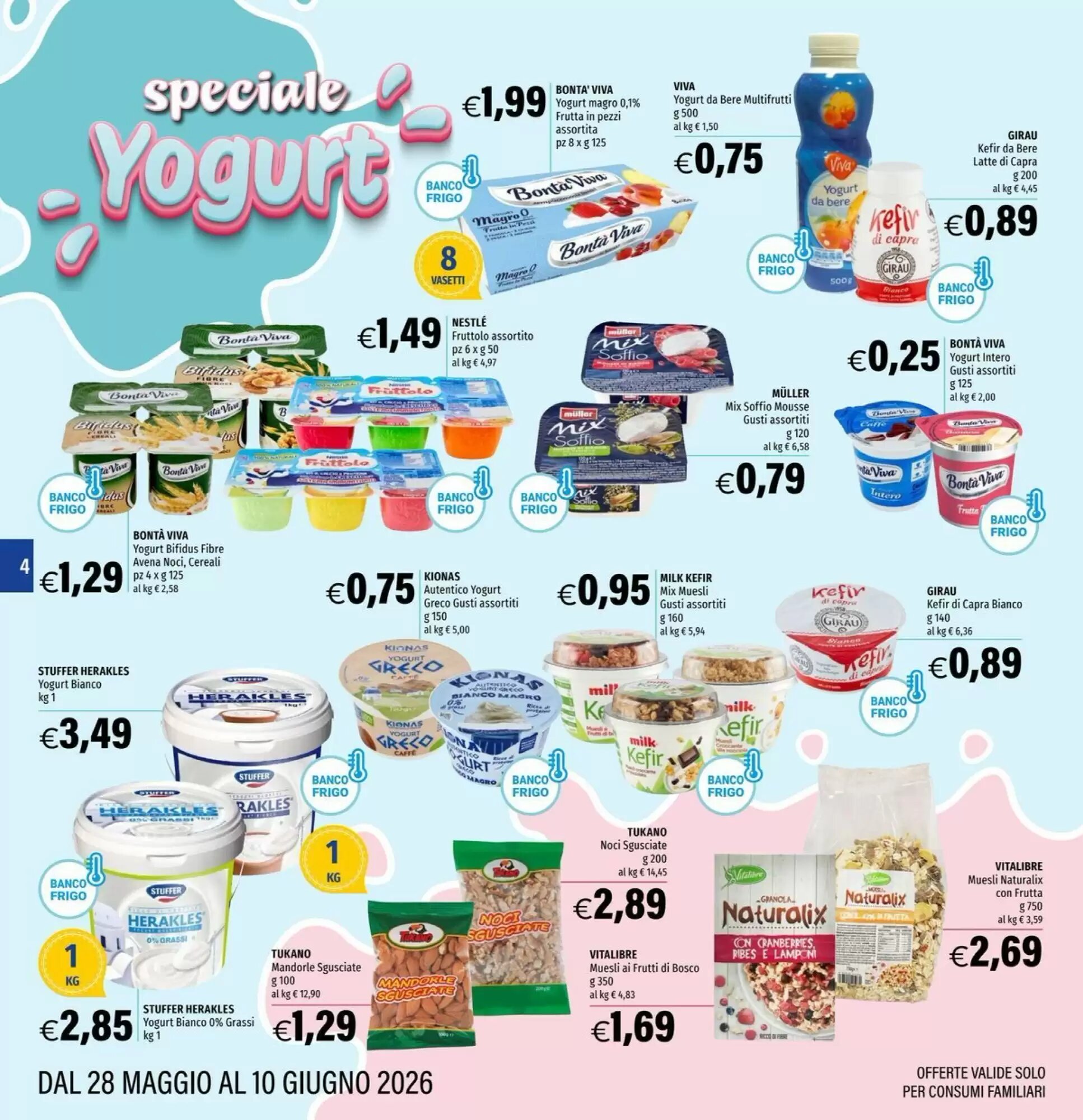 Volantino promozionale Hurrà  valide dal 28/05/2026 - Pagina 4.