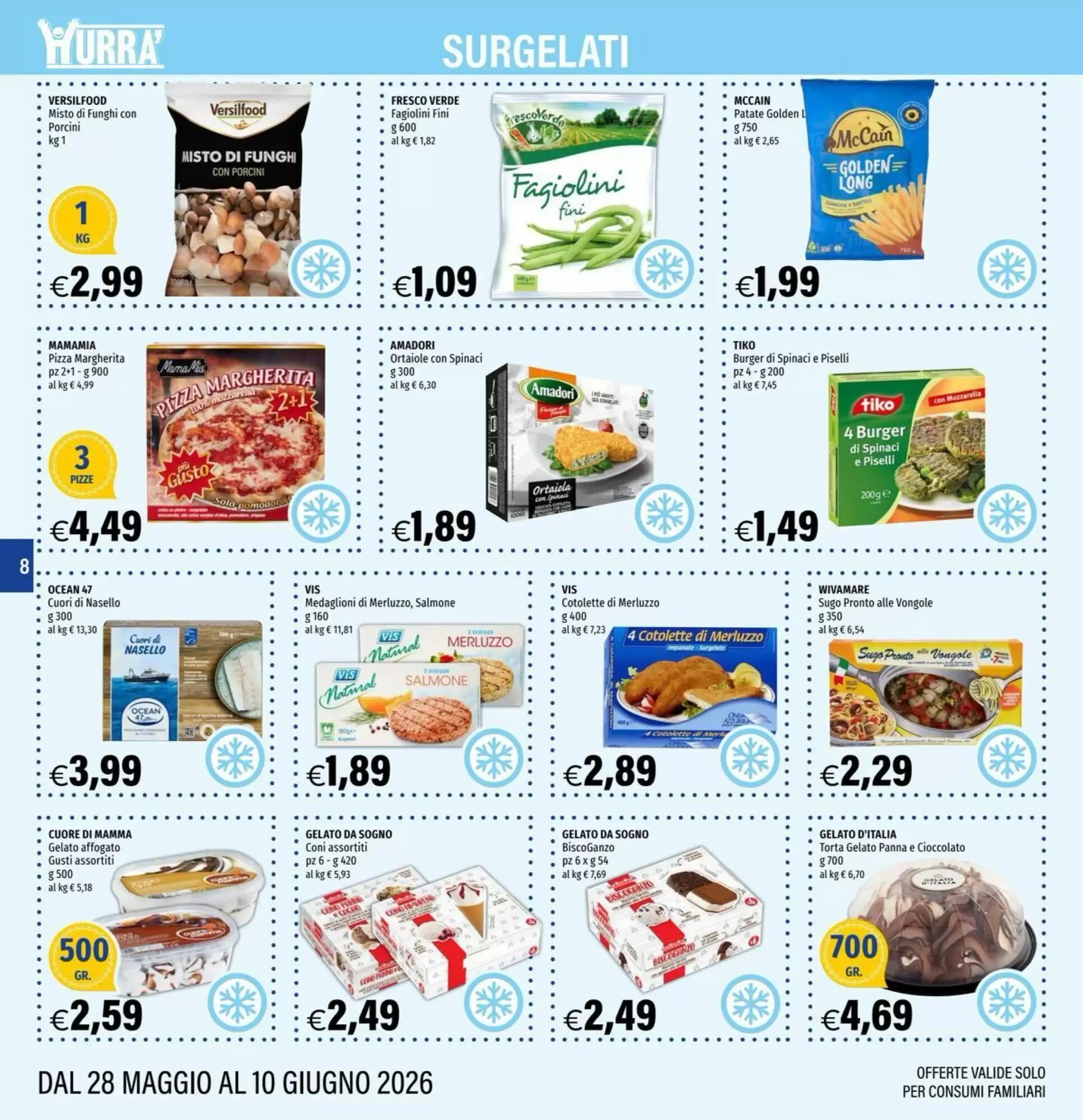 Volantino promozionale Hurrà  valide dal 28/05/2026 - Pagina 8.