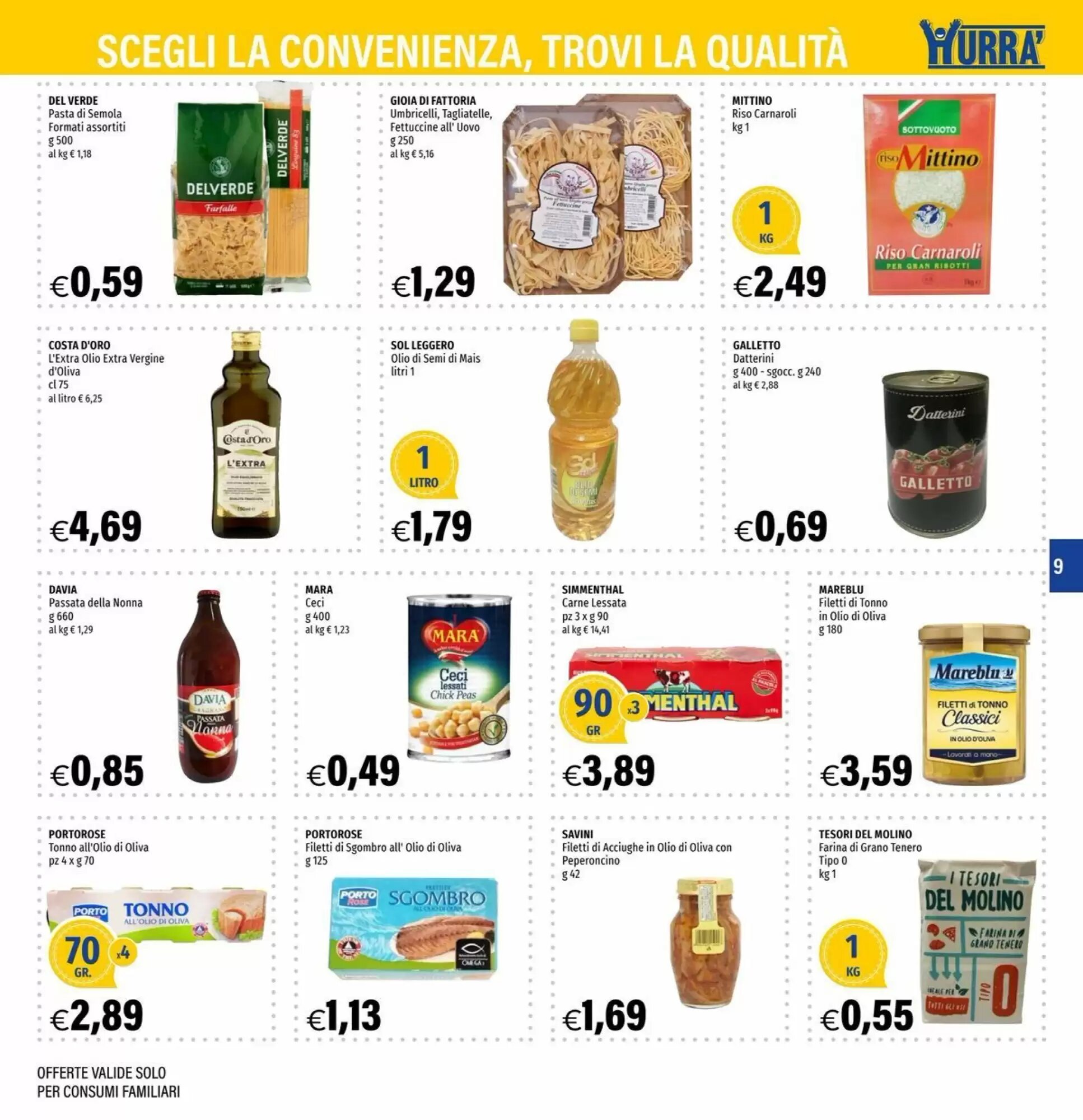 Volantino promozionale Hurrà  valide dal 28/05/2026 - Pagina 9.