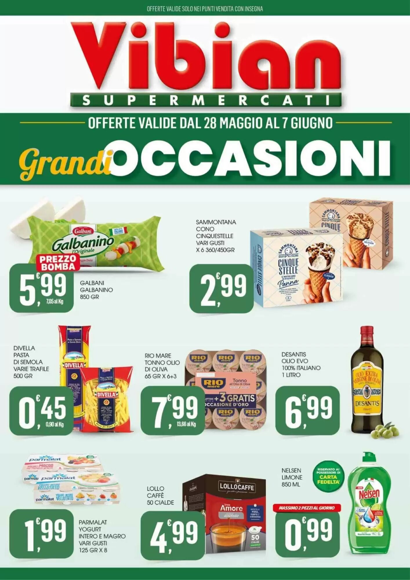 Volantino promozionale Vibian  valide dal 28/05/2026 - Pagina 1.