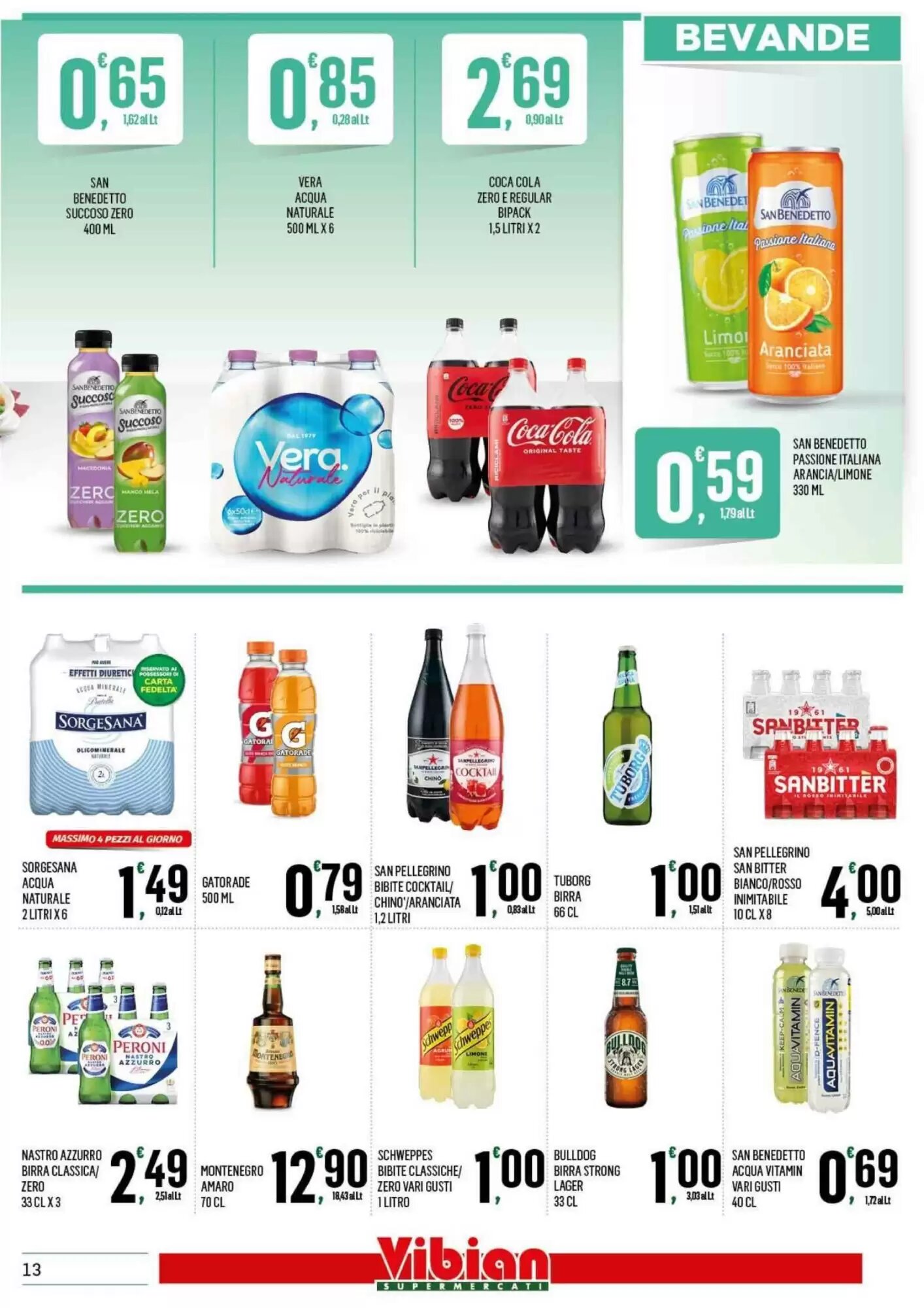Volantino promozionale Vibian  valide dal 28/05/2026 - Pagina 13.