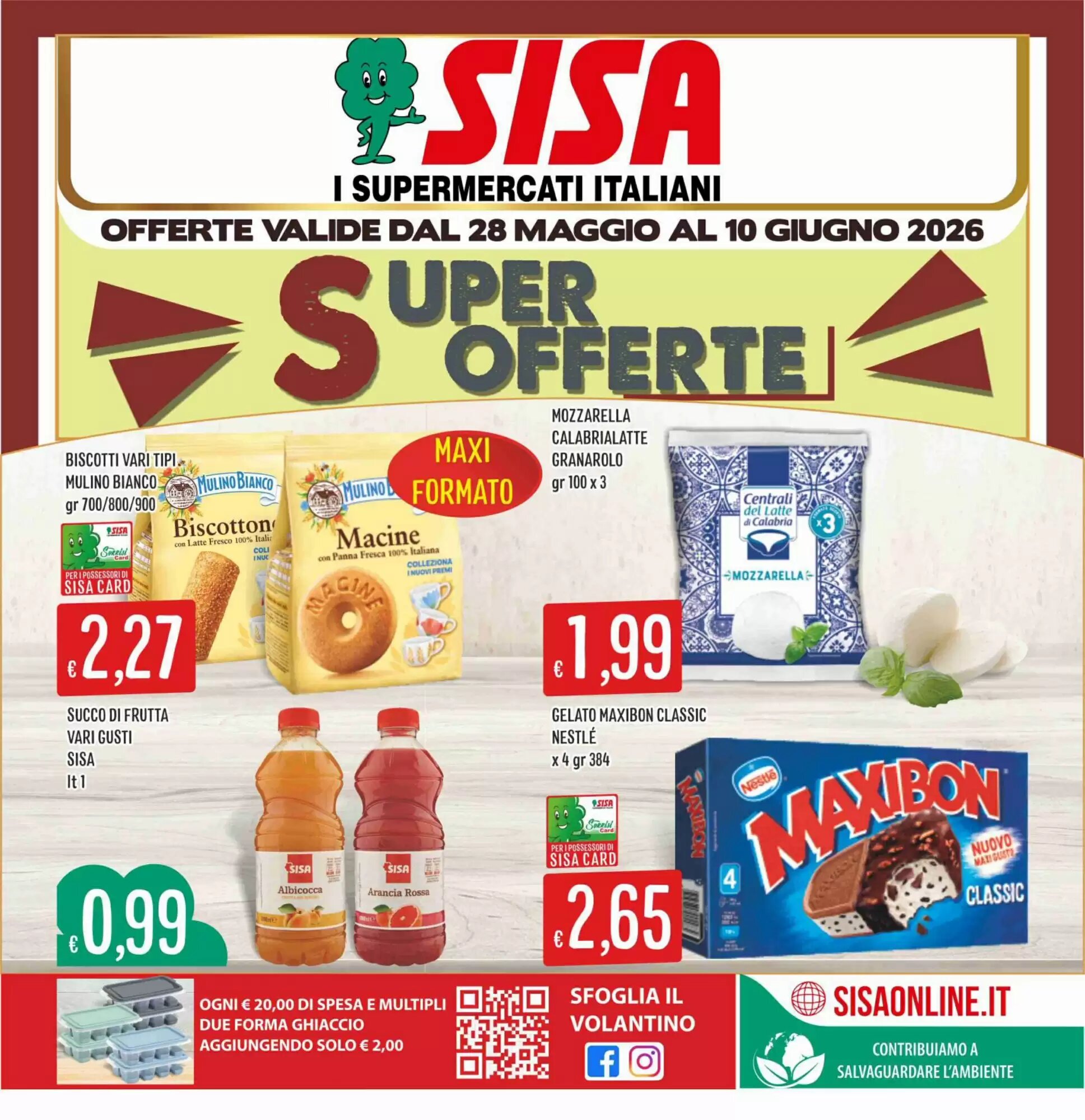 Volantino promozionale IperSisa  valide dal 28/05/2026 - Pagina 1.