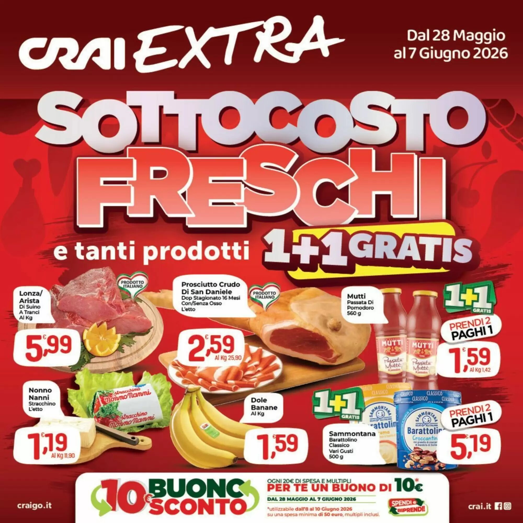 Volantino promozionale Crai  valide dal 28/05/2026 - Pagina 1.