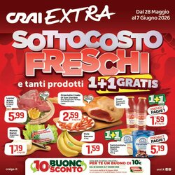 Volantino promozionale Crai valide dal 28/05/2026