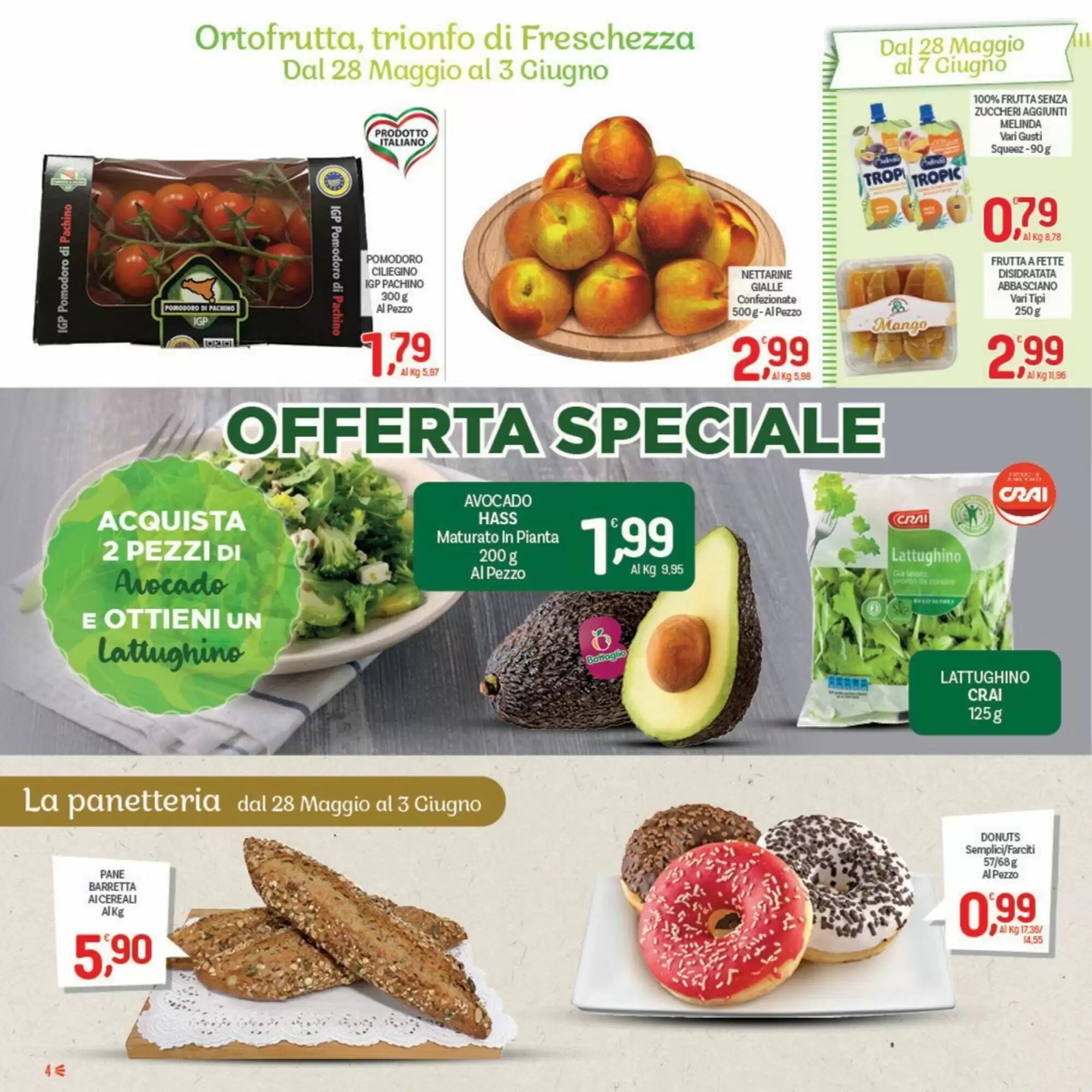 Volantino promozionale Crai  valide dal 28/05/2026 - Pagina 4.