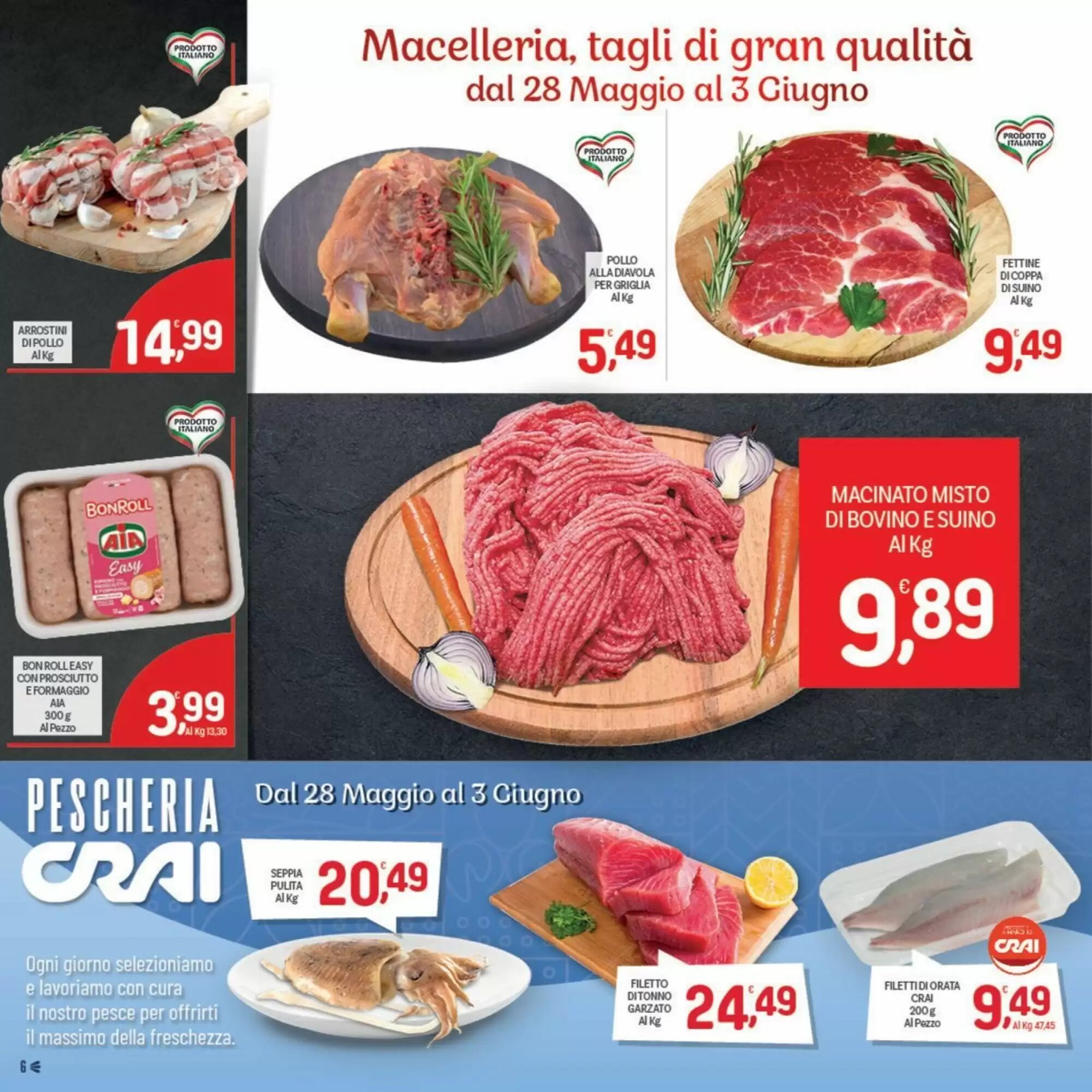 Volantino promozionale Crai  valide dal 28/05/2026 - Pagina 6.