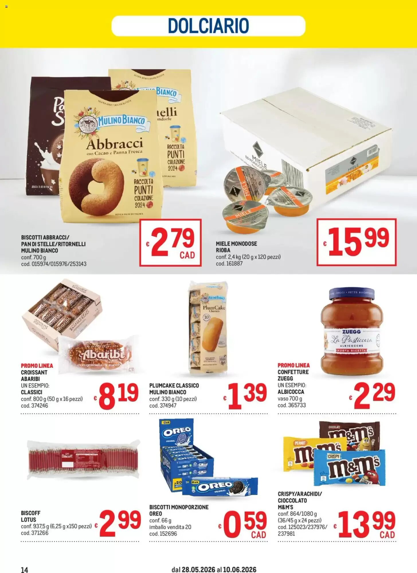 Volantino promozionale Metro  valide dal 28/05/2026 - Pagina 14.