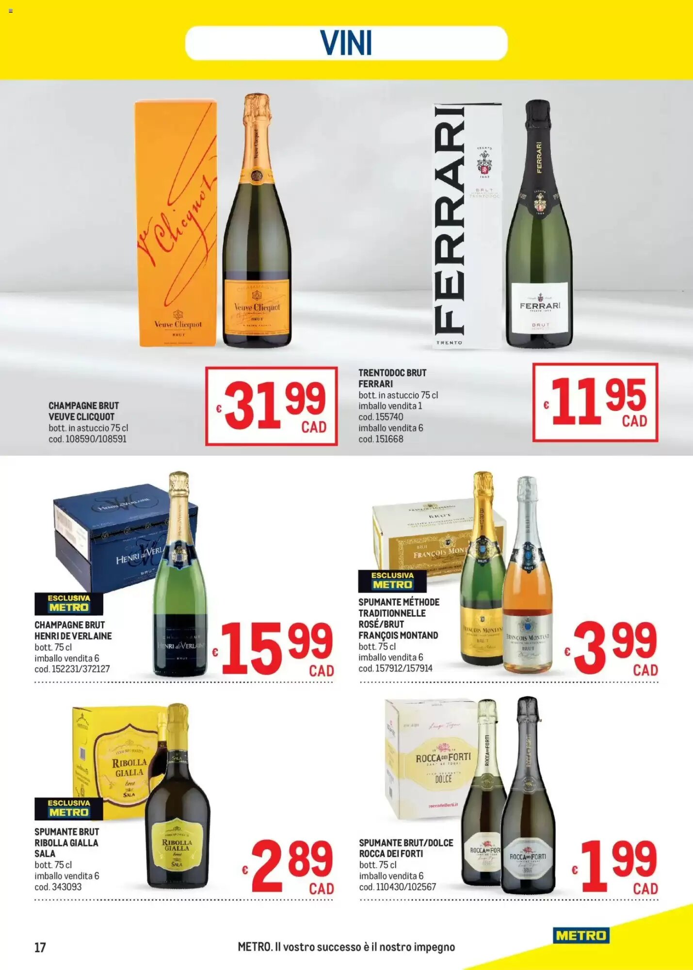 Volantino promozionale Metro  valide dal 28/05/2026 - Pagina 17.