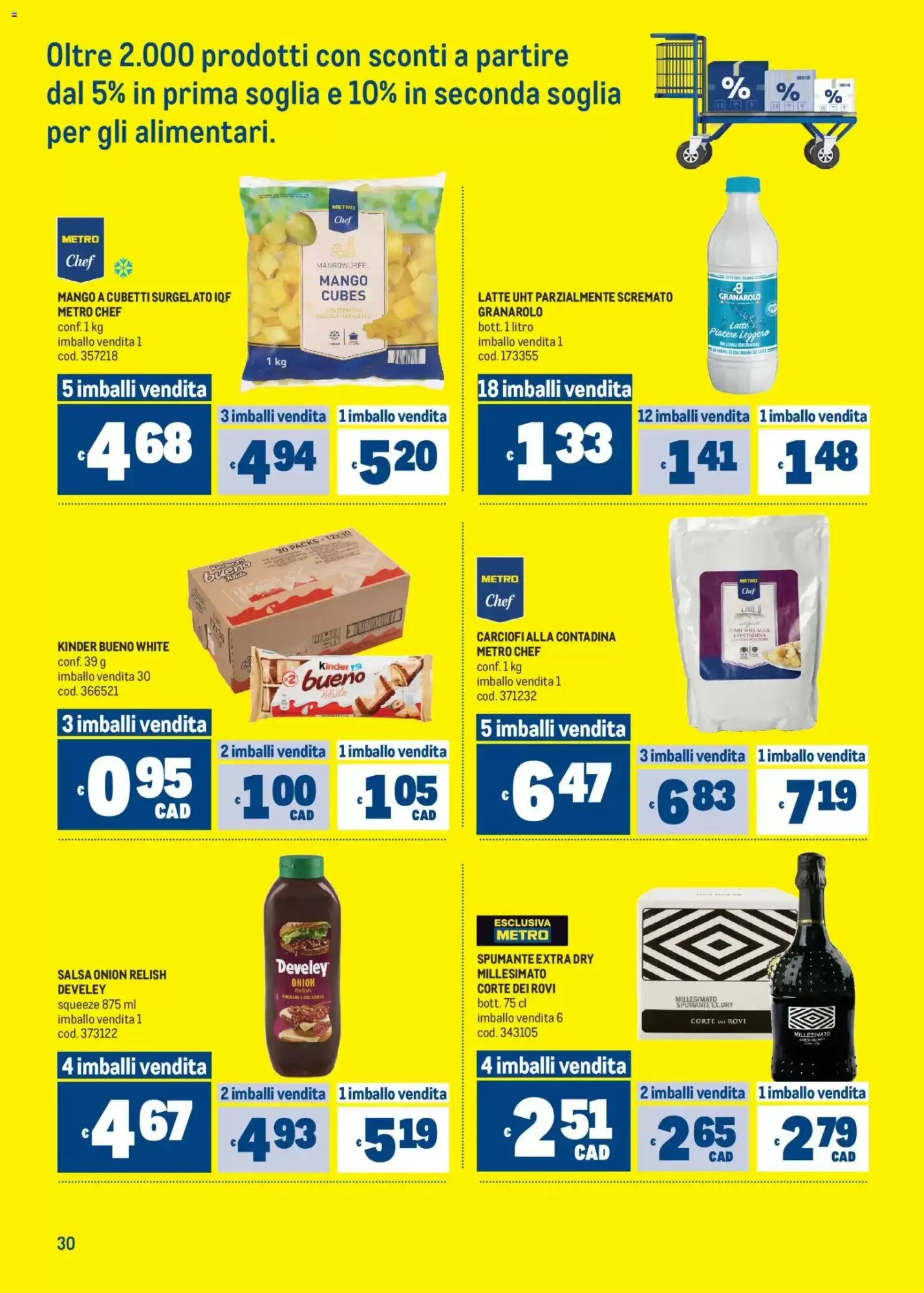 Volantino promozionale Metro  valide dal 28/05/2026 - Pagina 30.
