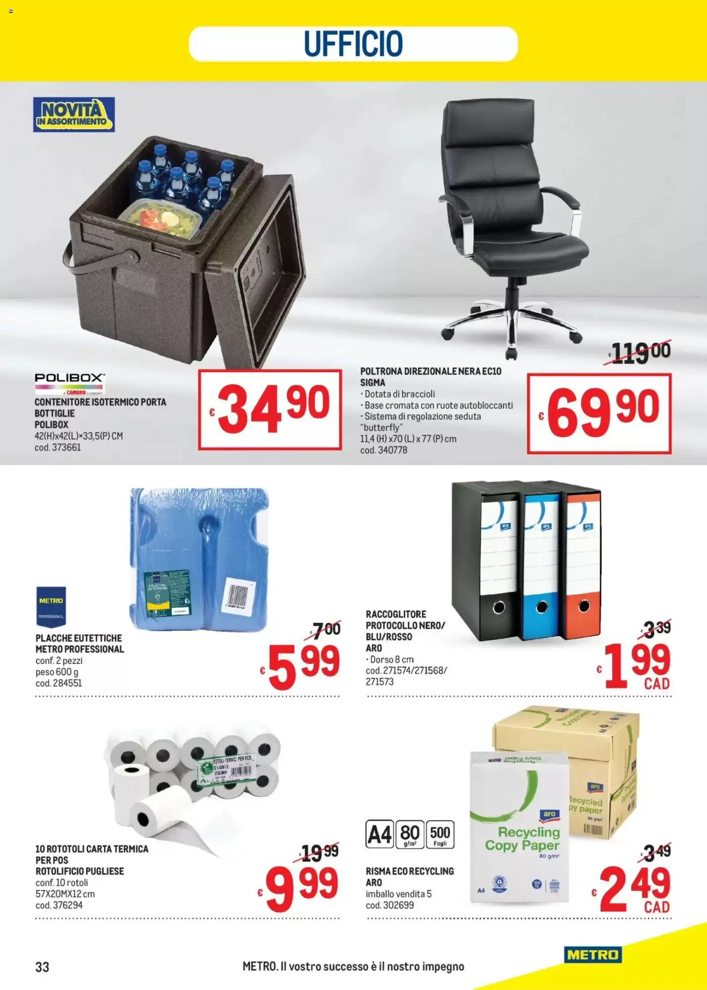 Volantino promozionale Metro  valide dal 28/05/2026 - Pagina 33.