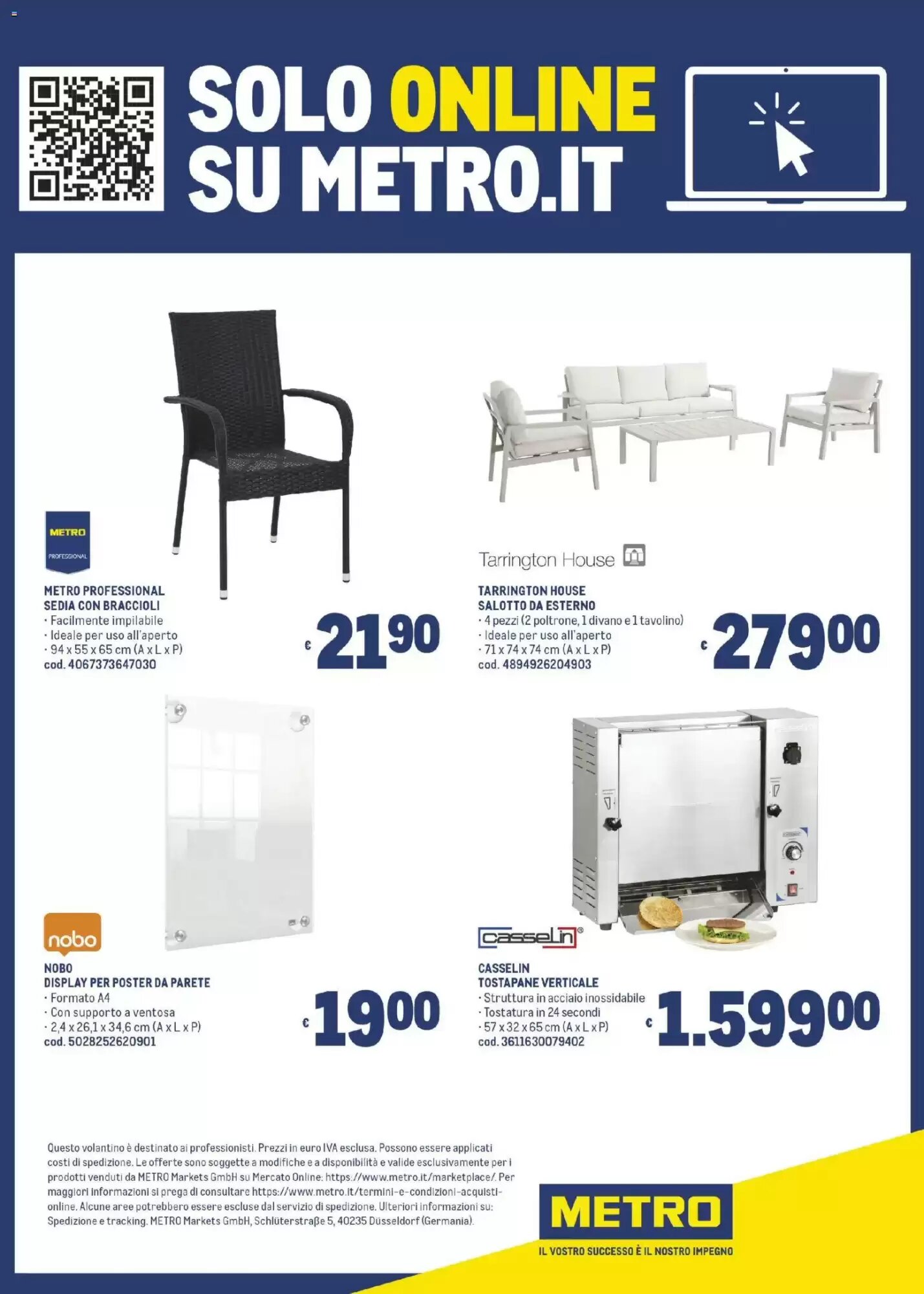 Volantino promozionale Metro  valide dal 28/05/2026 - Pagina 39.