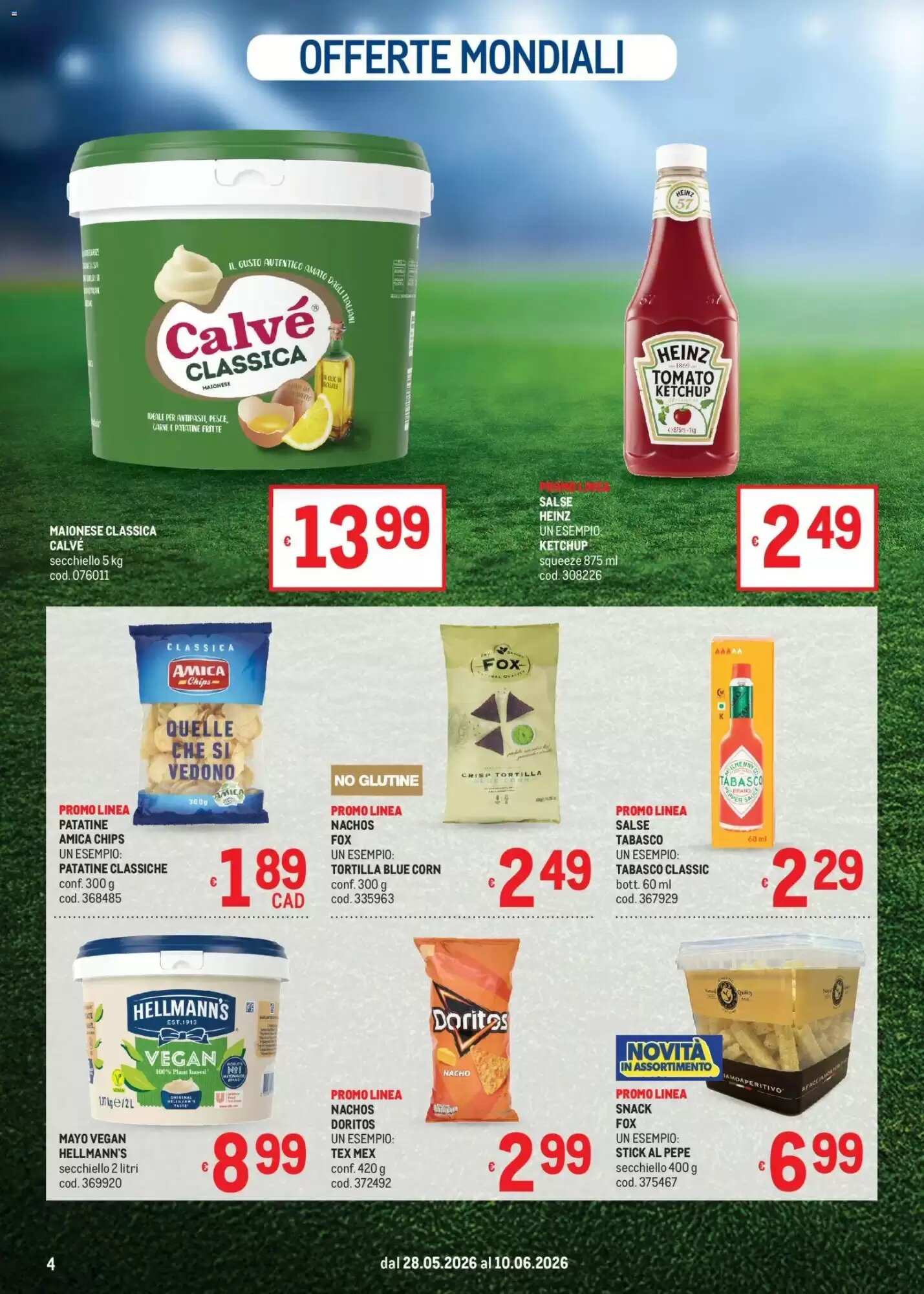 Volantino promozionale Metro  valide dal 28/05/2026 - Pagina 4.