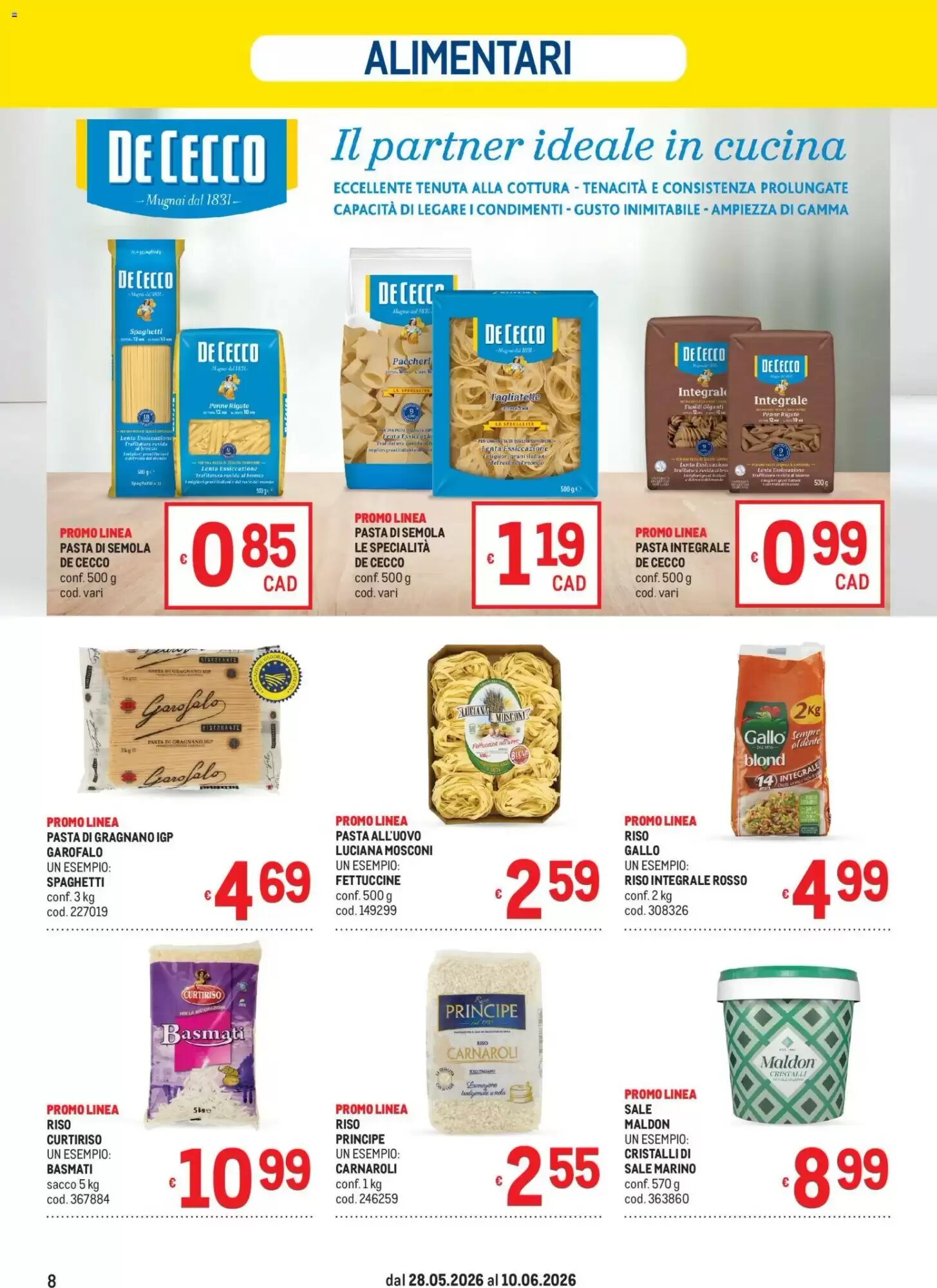 Volantino promozionale Metro  valide dal 28/05/2026 - Pagina 8.