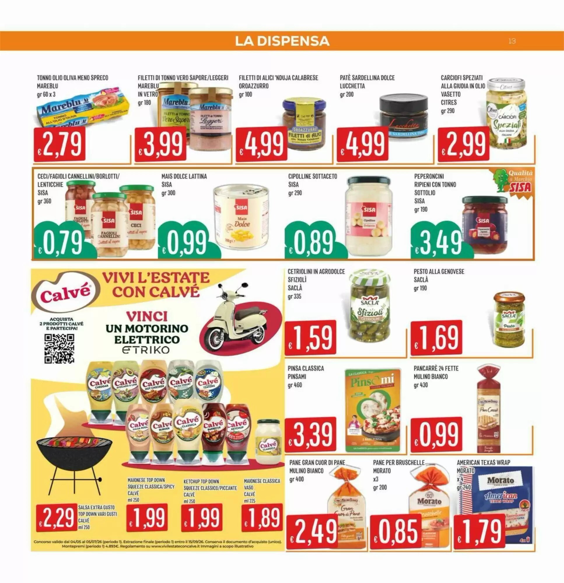 Volantino promozionale Sisa  valide dal 28/05/2026 - Pagina 13.