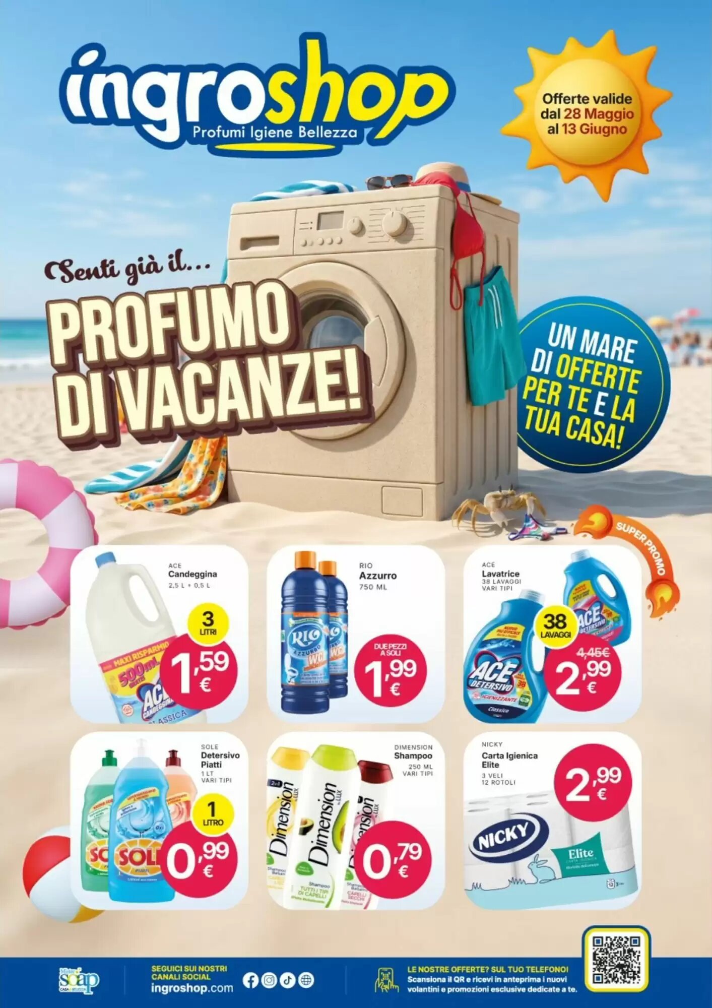 Volantino promozionale Ingroshop  valide dal 28/05/2026 - Pagina 1.