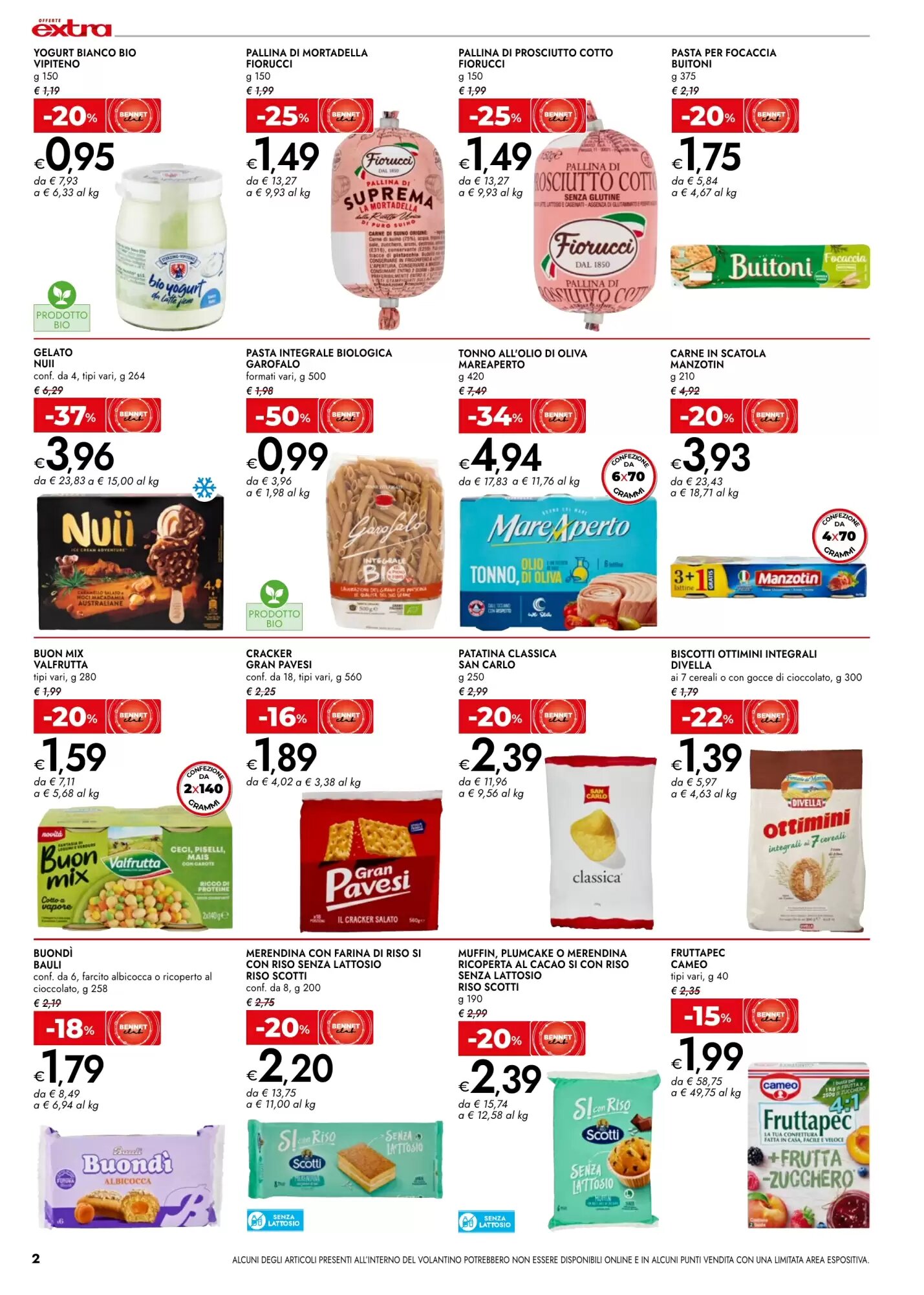 Volantino promozionale Bennet  valide dal 28/05/2026 - Pagina 2.