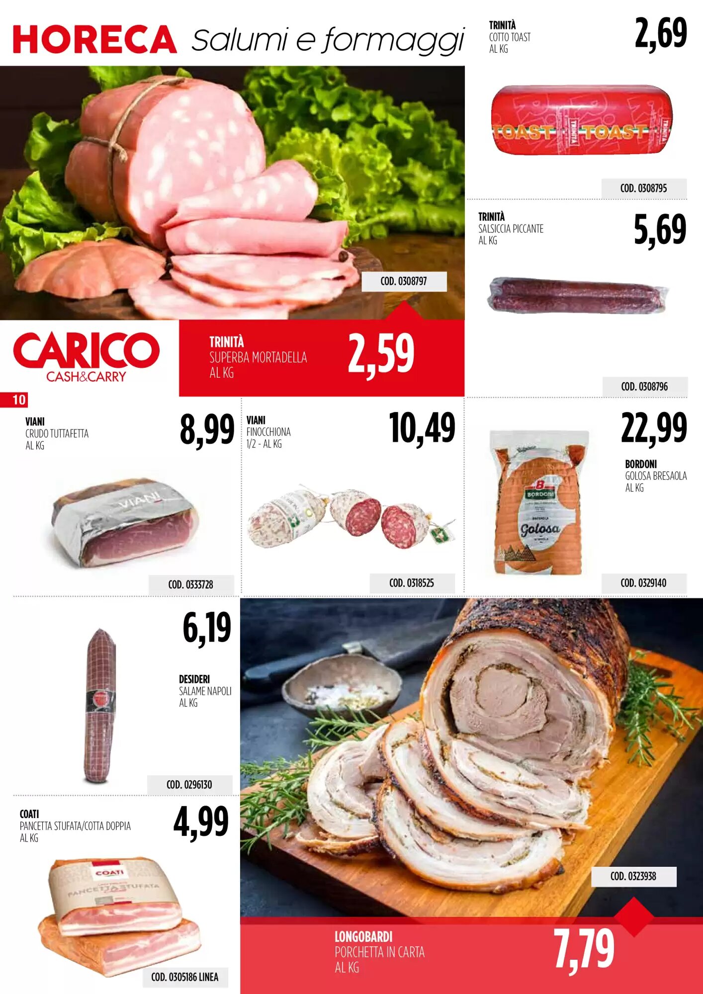 Volantino promozionale Carico Cash & Carry  valide dal 28/05/2026 - Pagina 10.