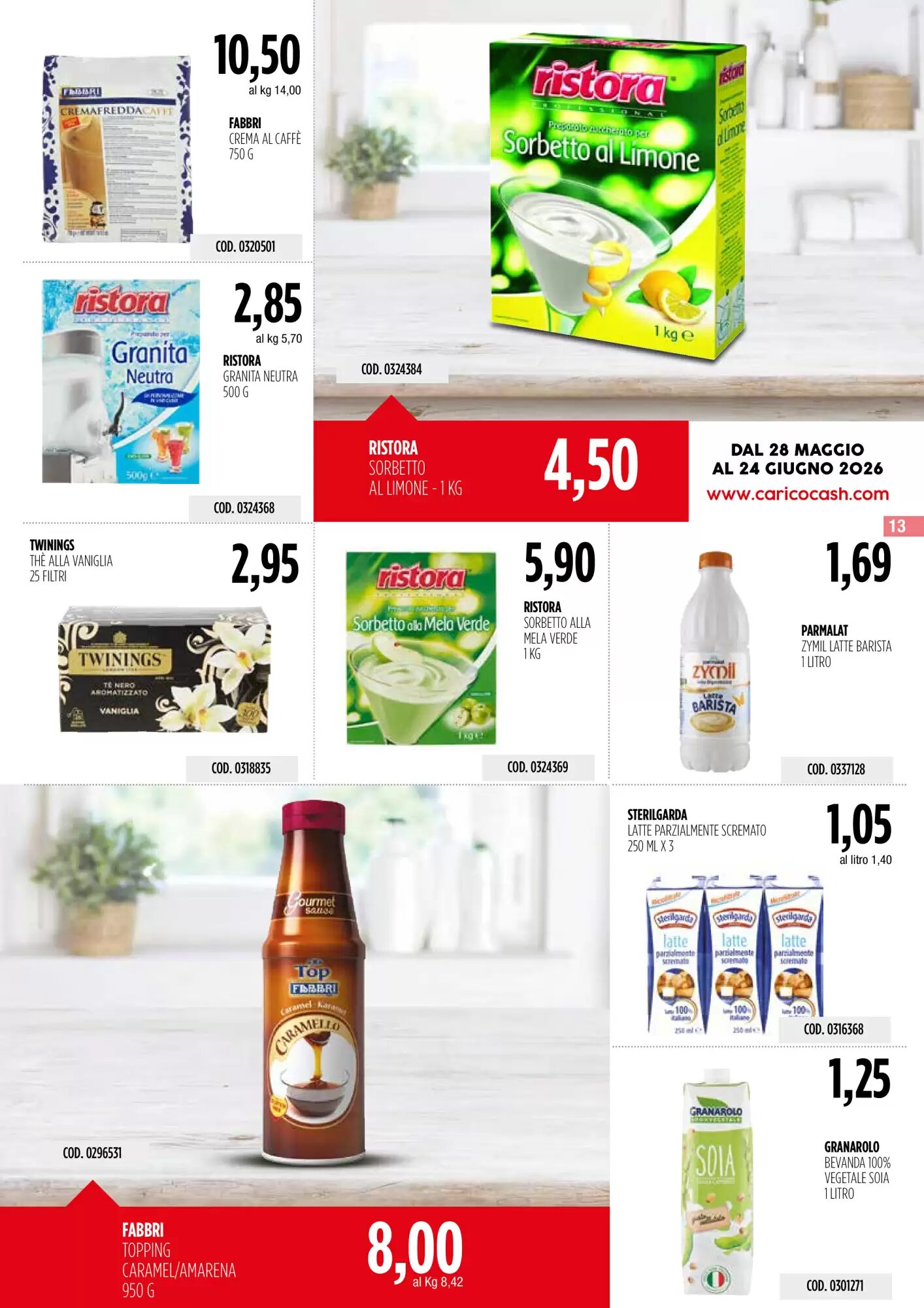 Volantino promozionale Carico Cash & Carry  valide dal 28/05/2026 - Pagina 13.