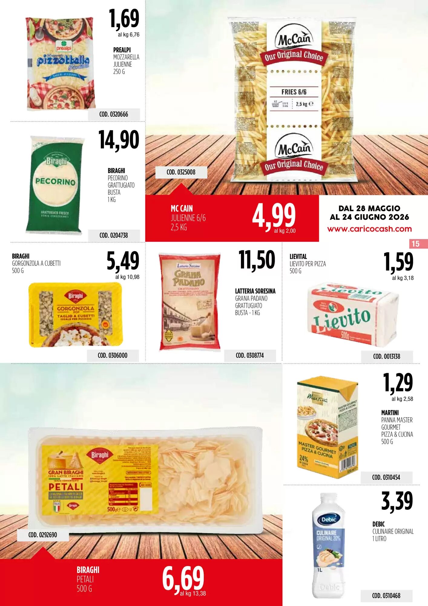 Volantino promozionale Carico Cash & Carry  valide dal 28/05/2026 - Pagina 15.