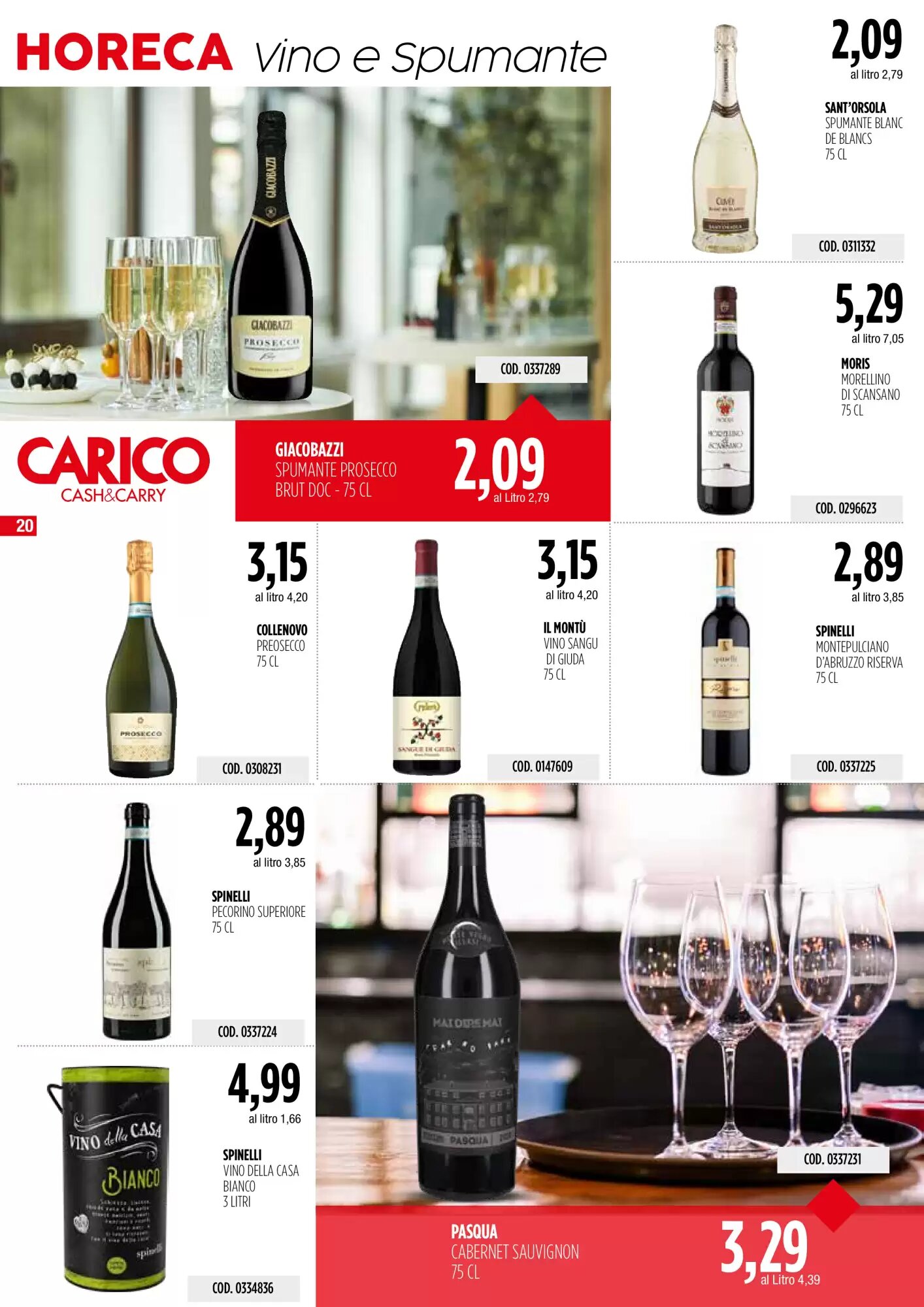 Volantino promozionale Carico Cash & Carry  valide dal 28/05/2026 - Pagina 20.