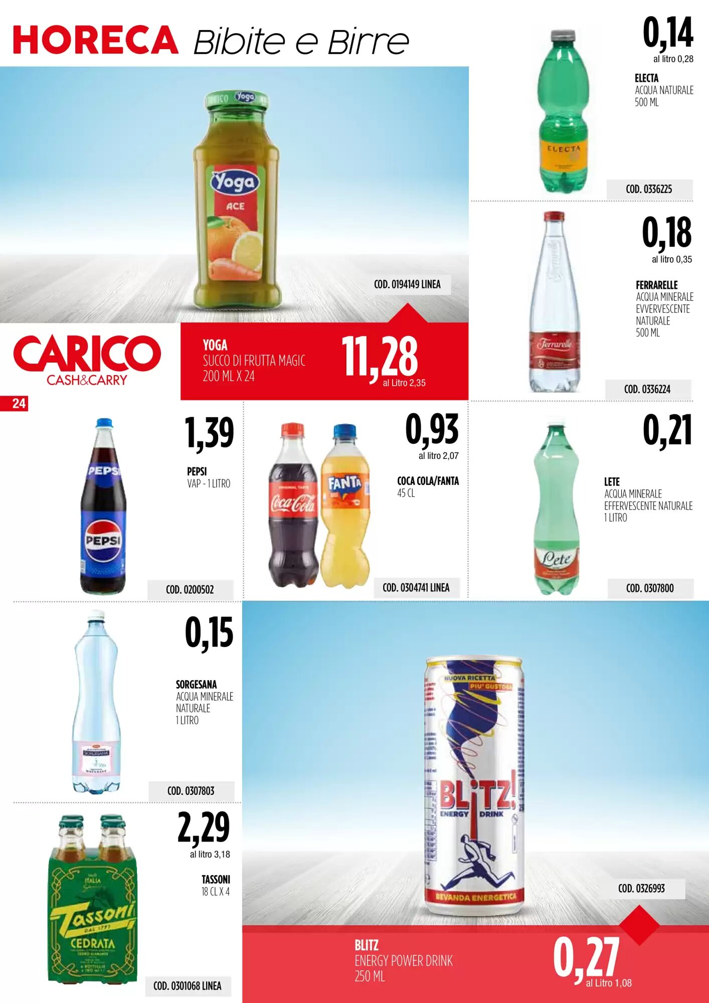Volantino promozionale Carico Cash & Carry  valide dal 28/05/2026 - Pagina 24.