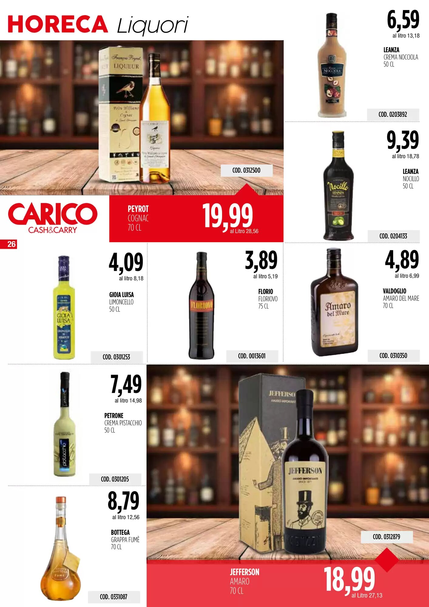 Volantino promozionale Carico Cash & Carry  valide dal 28/05/2026 - Pagina 26.