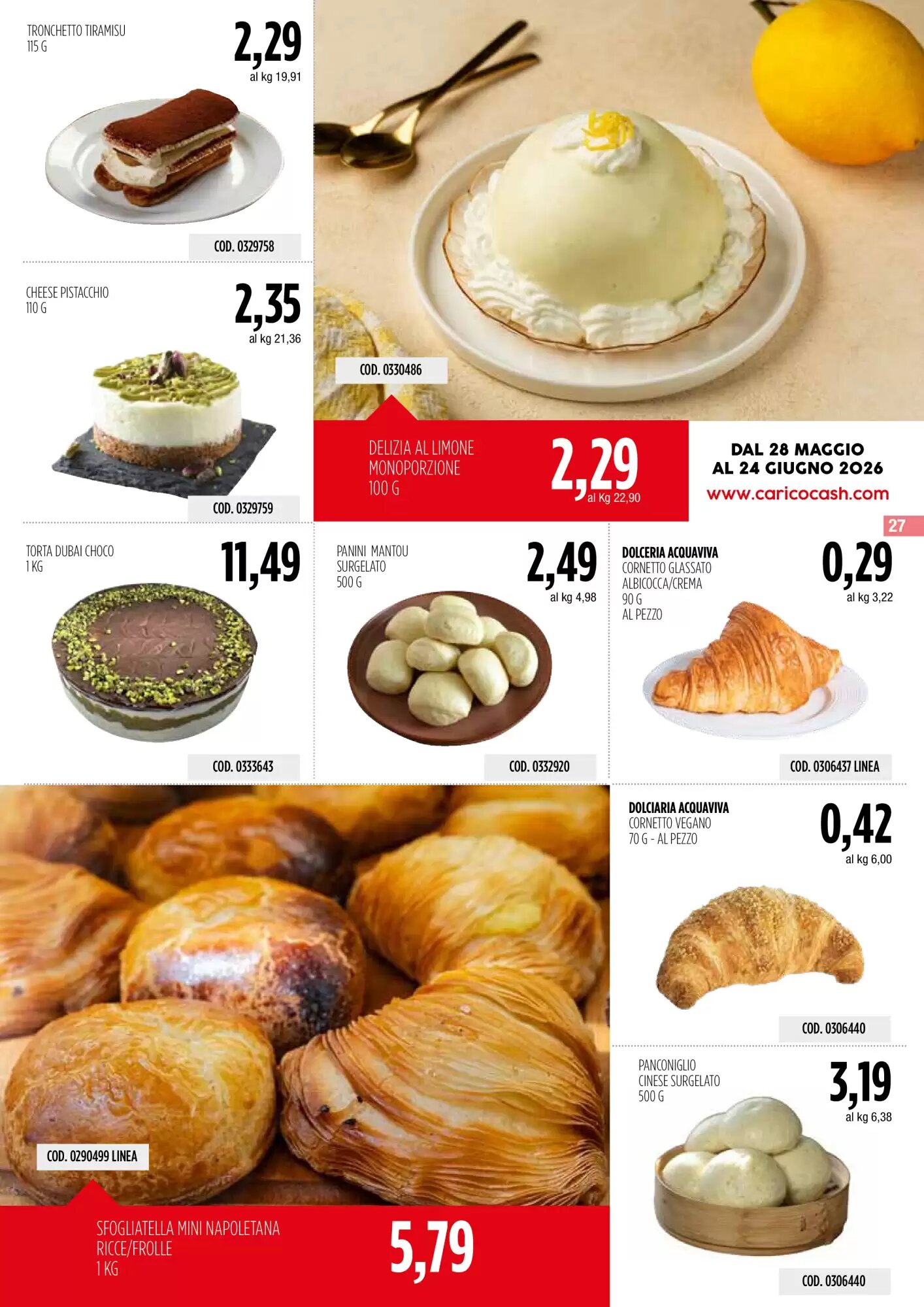 Volantino promozionale Carico Cash & Carry  valide dal 28/05/2026 - Pagina 27.