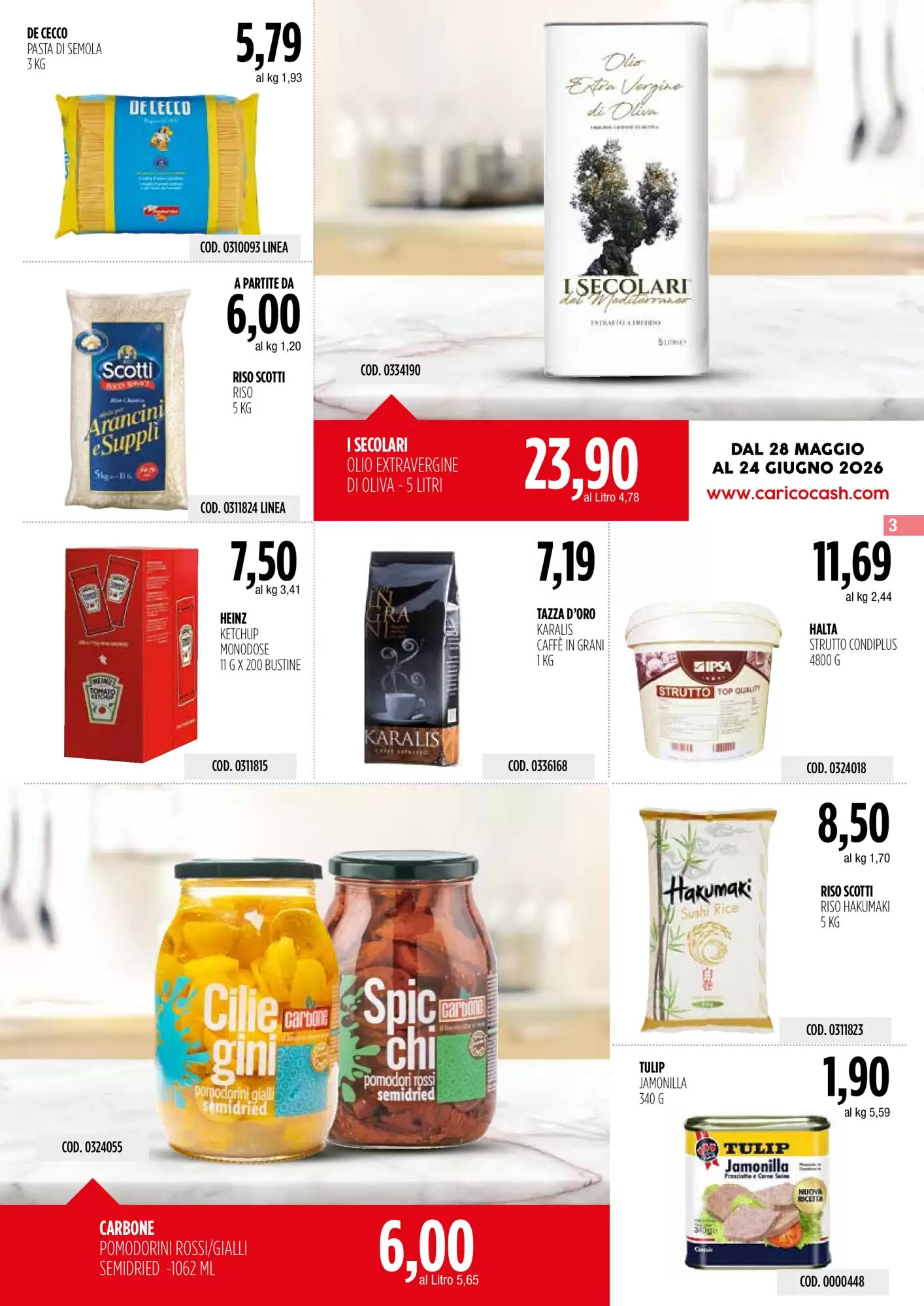 Volantino promozionale Carico Cash & Carry  valide dal 28/05/2026 - Pagina 3.