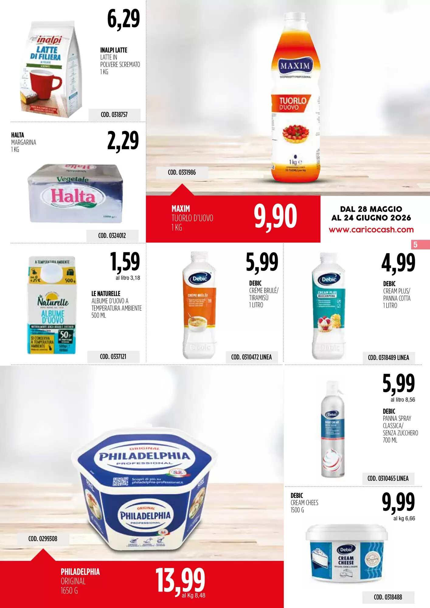 Volantino promozionale Carico Cash & Carry  valide dal 28/05/2026 - Pagina 5.