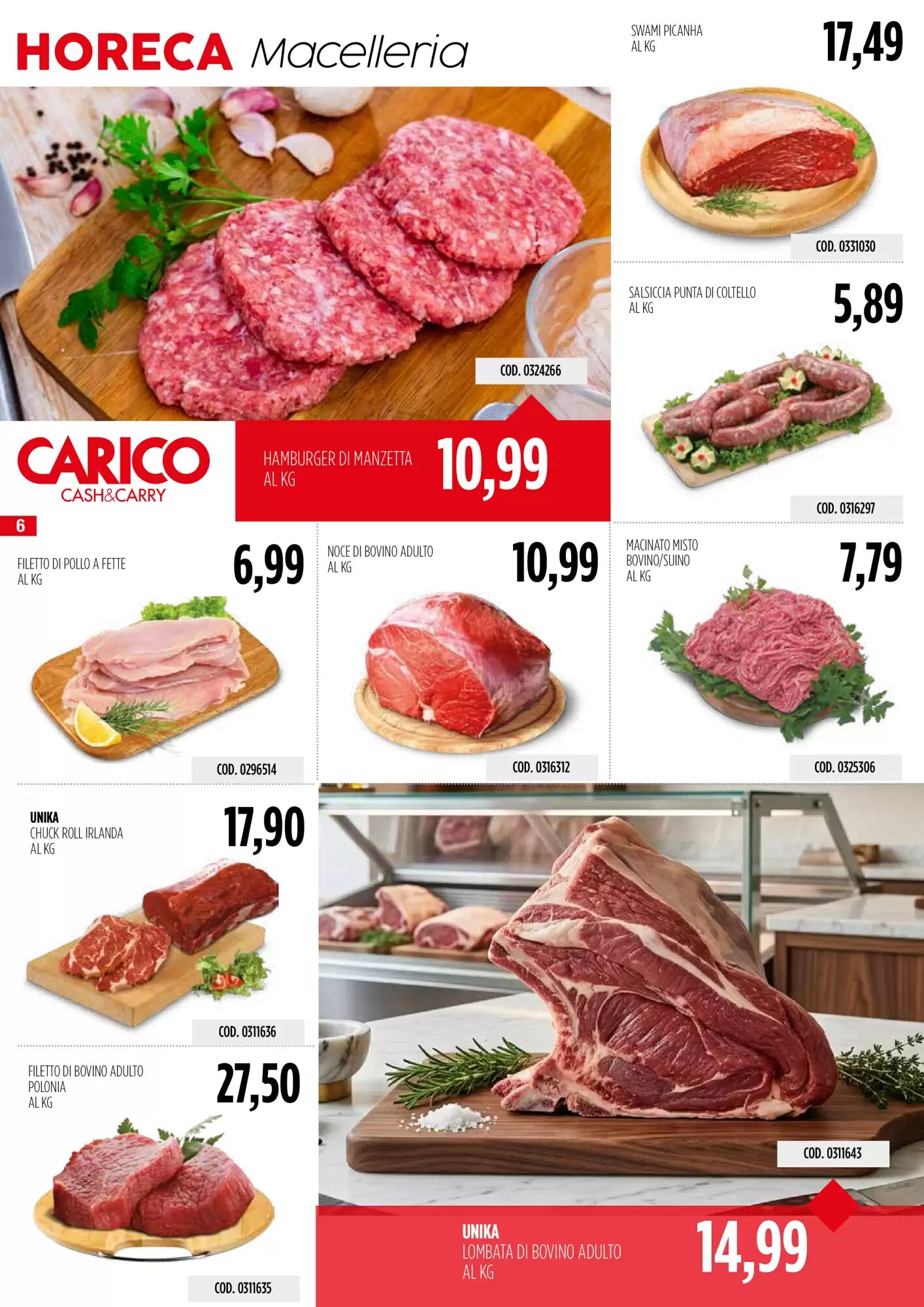 Volantino promozionale Carico Cash & Carry  valide dal 28/05/2026 - Pagina 6.
