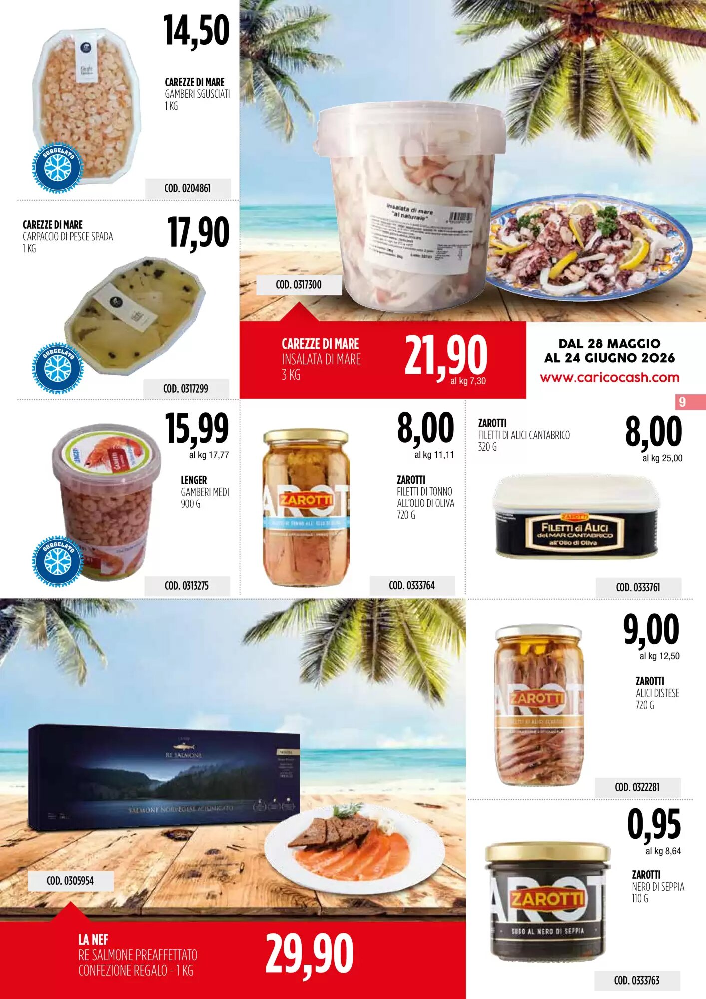 Volantino promozionale Carico Cash & Carry  valide dal 28/05/2026 - Pagina 9.
